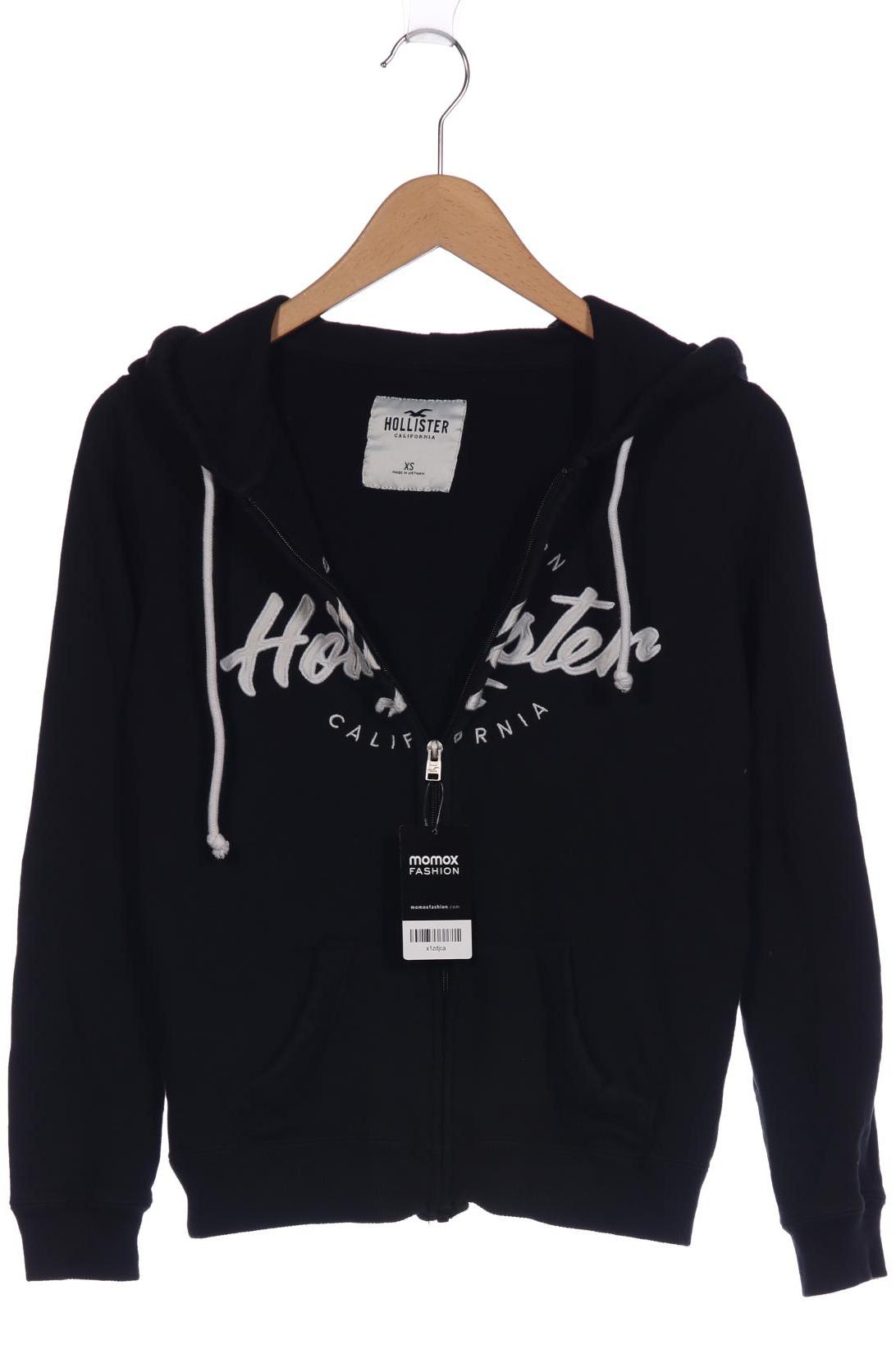 

Hollister Damen Kapuzenpullover, schwarz