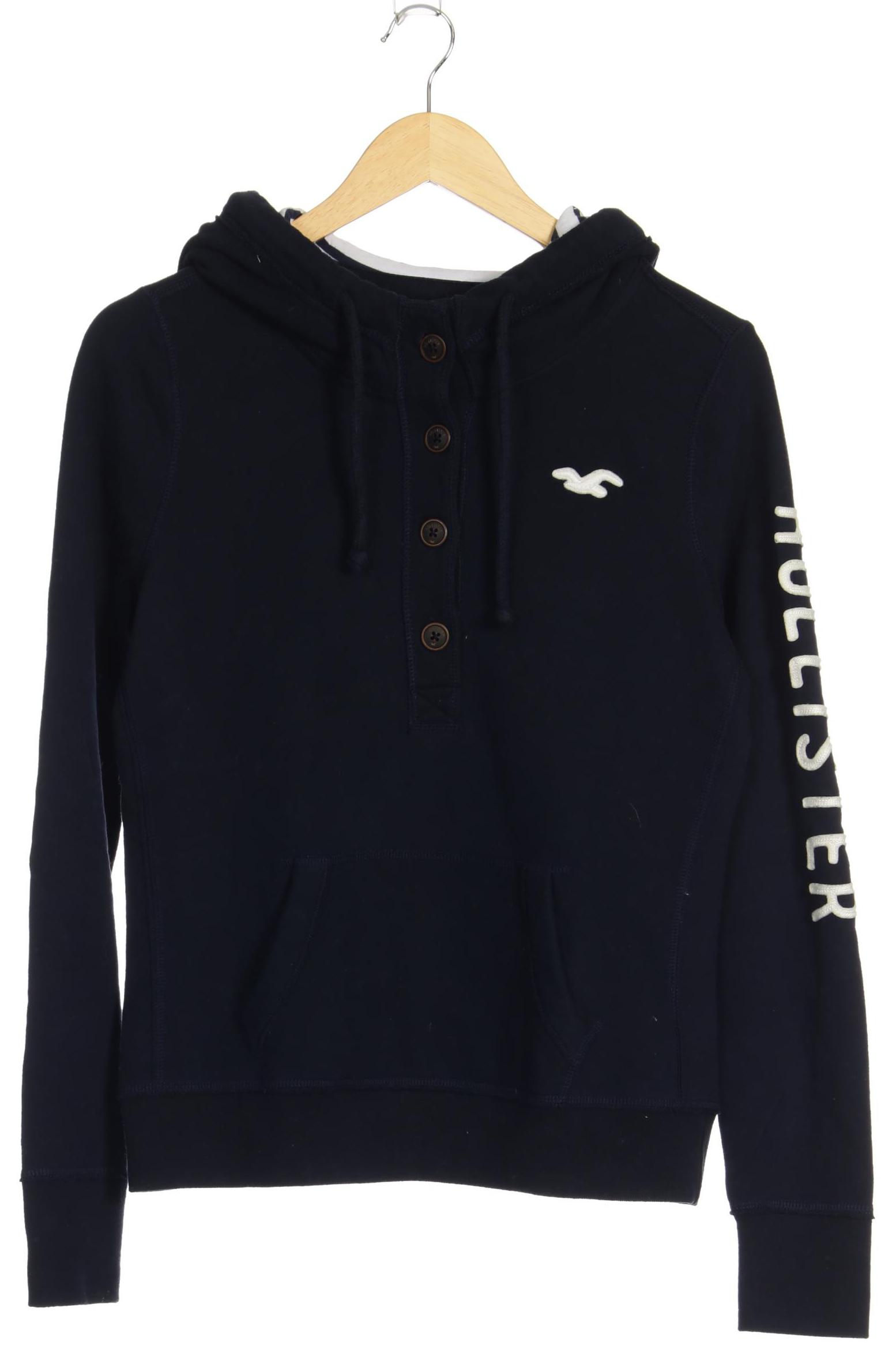 

Hollister Damen Kapuzenpullover, blau, Gr. 42