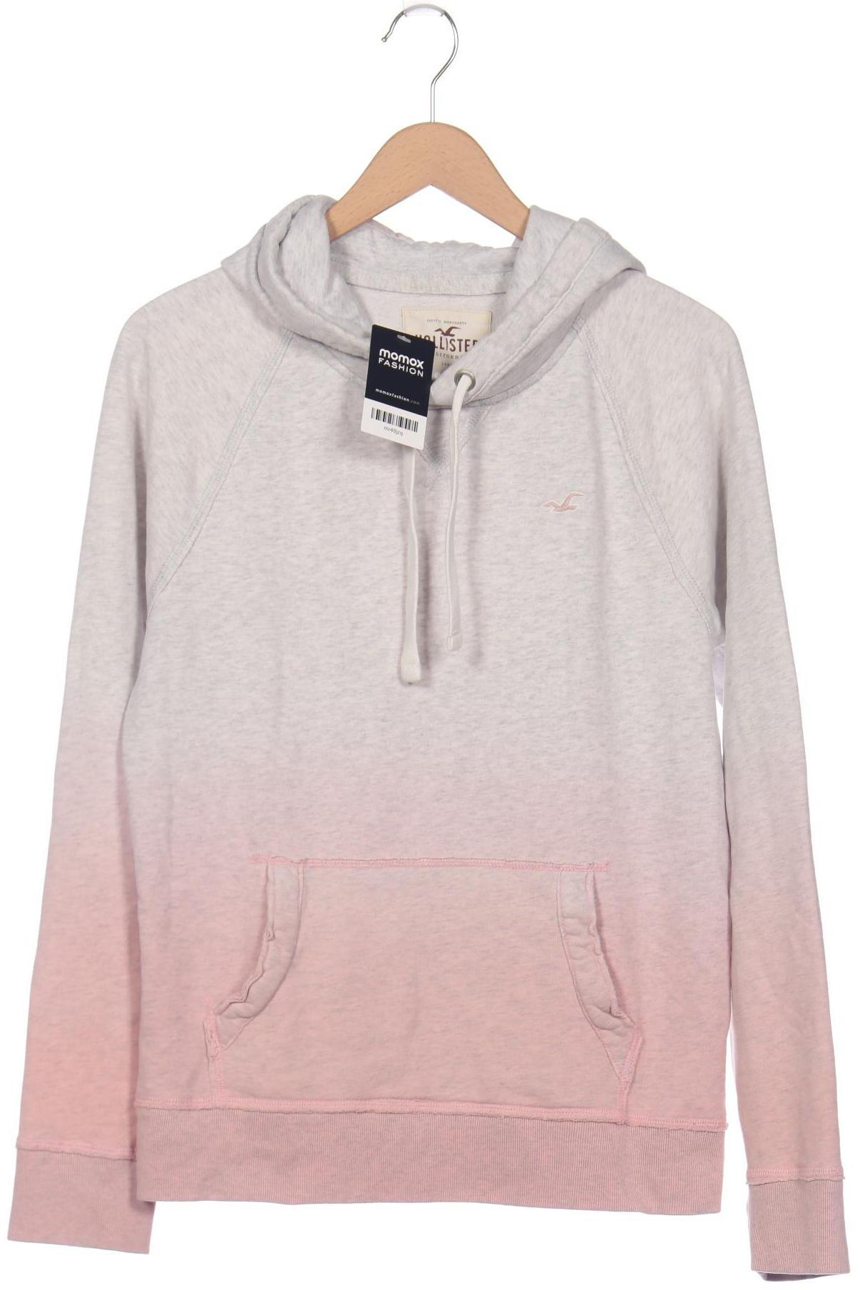 

Hollister Damen Kapuzenpullover, grau, Gr. 38