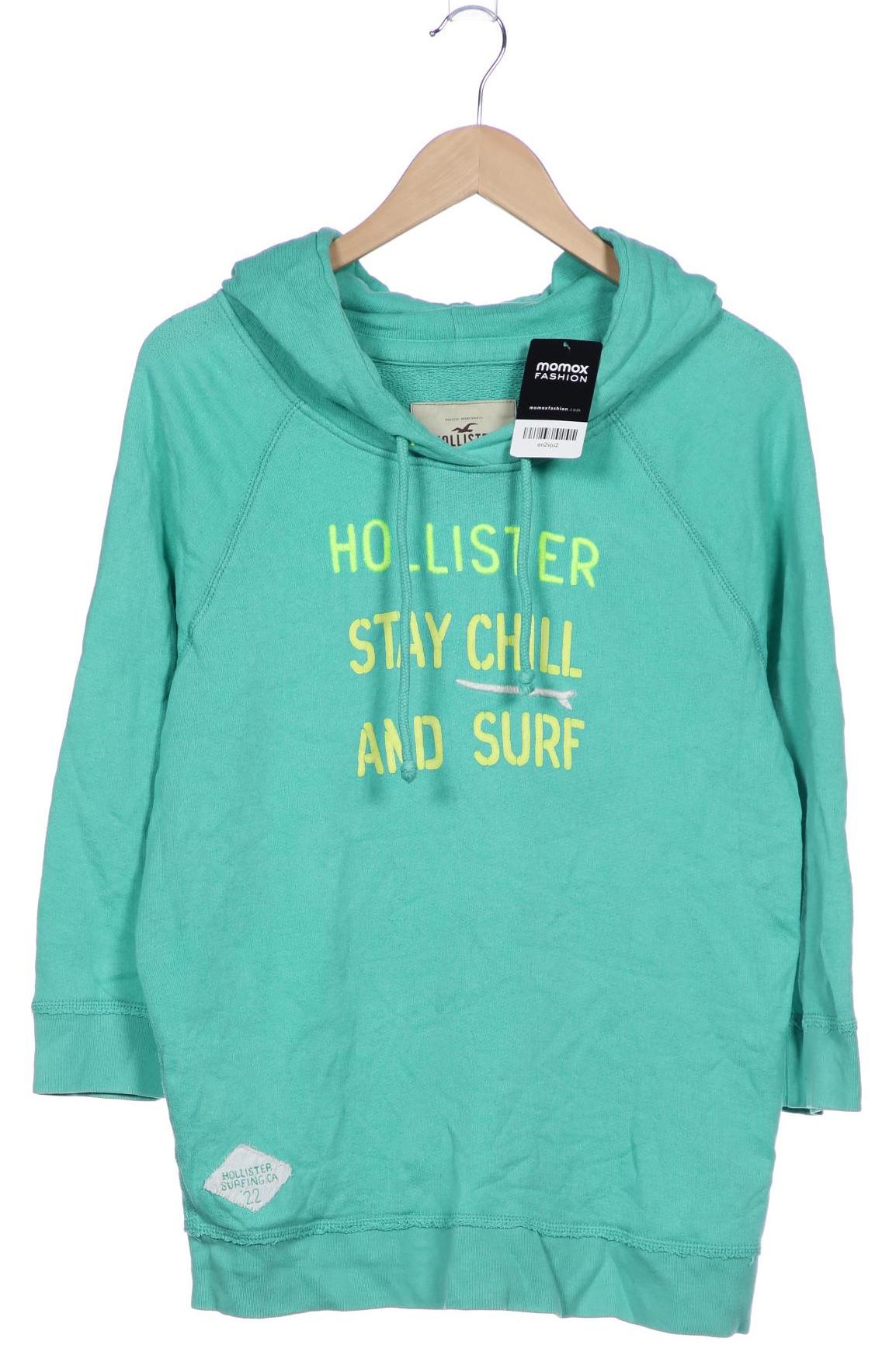 

Hollister Damen Kapuzenpullover, türkis, Gr. 42