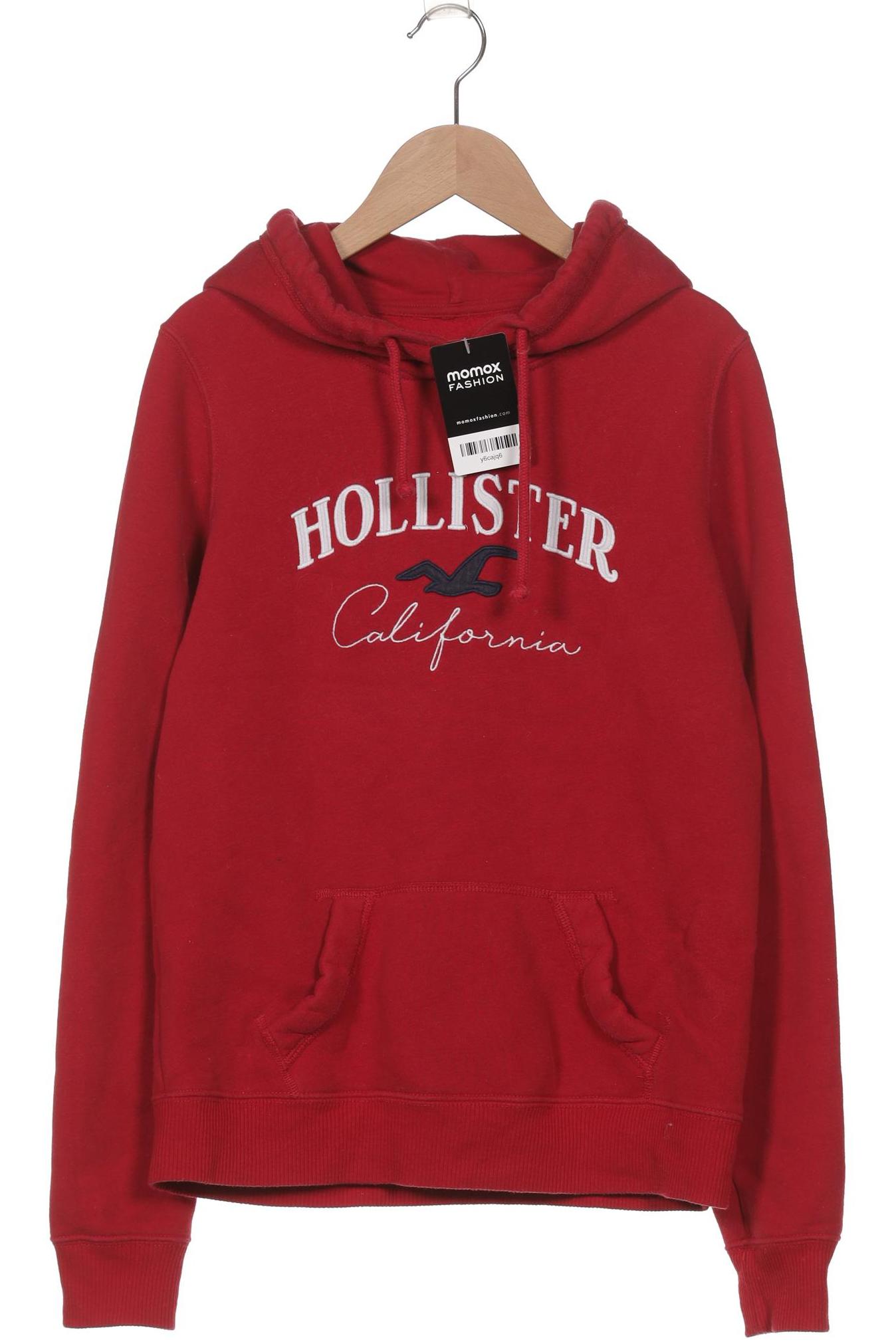 

Hollister Damen Kapuzenpullover, rot, Gr. 34