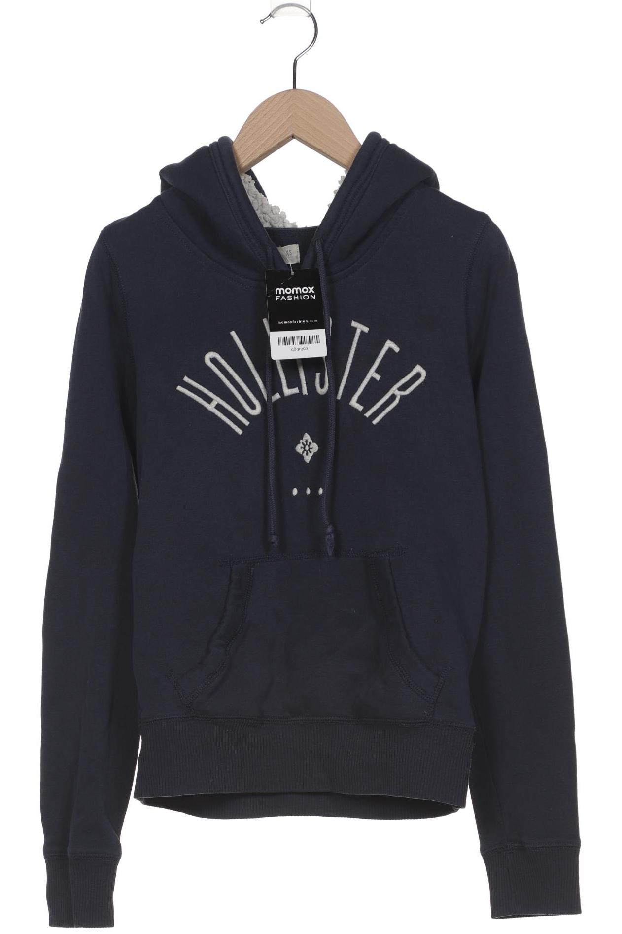 

Hollister Damen Kapuzenpullover, marineblau, Gr. 34