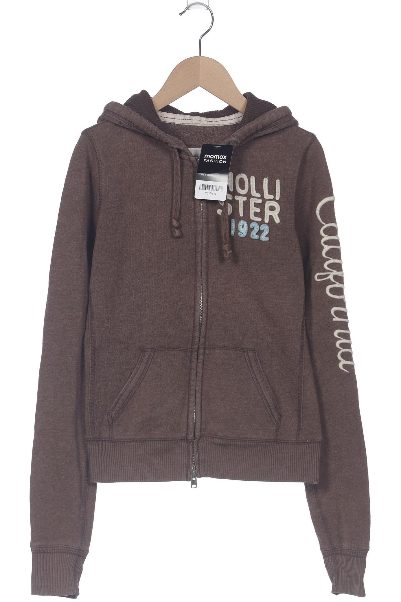 

Hollister Damen Kapuzenpullover, braun, Gr. 36