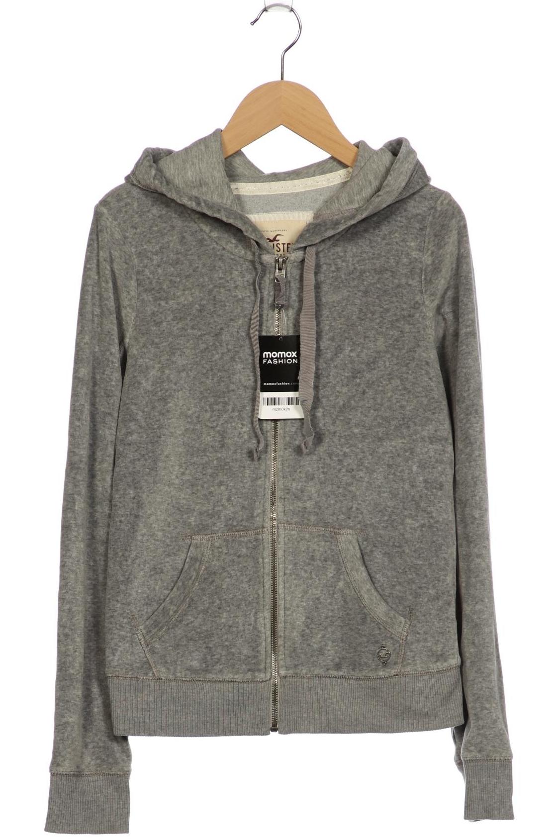 

Hollister Damen Kapuzenpullover, grau, Gr. 36