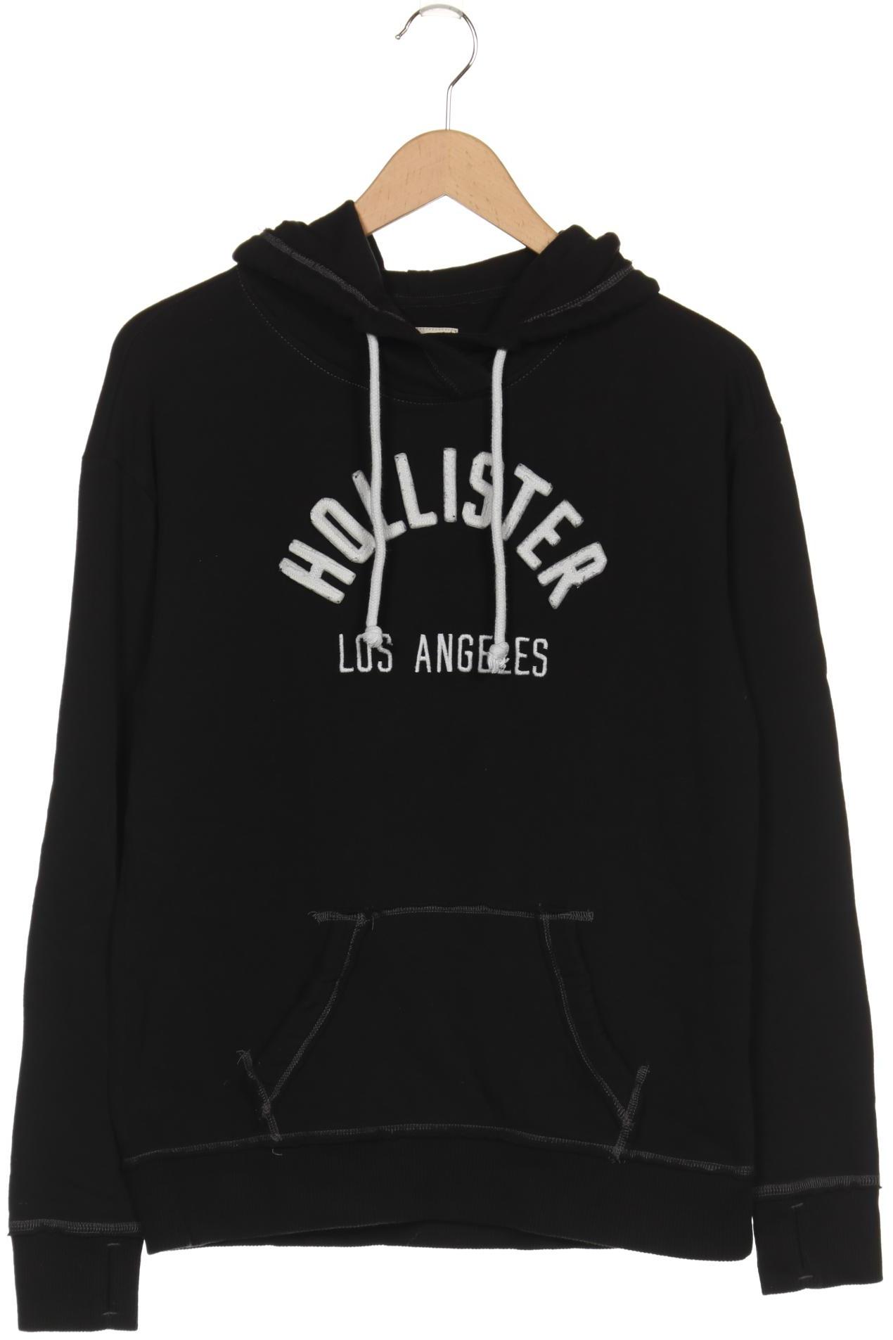 

Hollister Damen Kapuzenpullover, schwarz