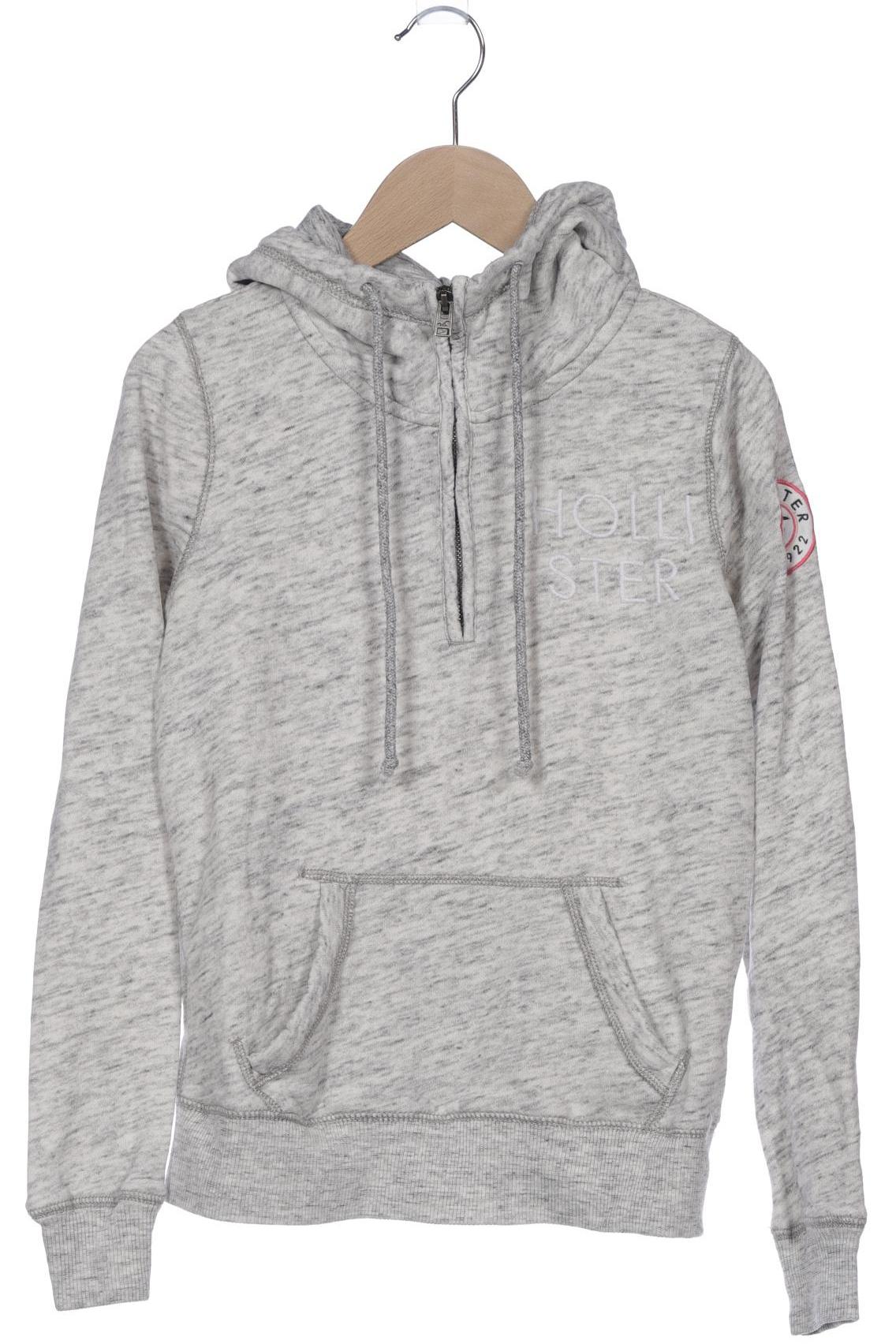 

Hollister Damen Kapuzenpullover, grau, Gr. 34