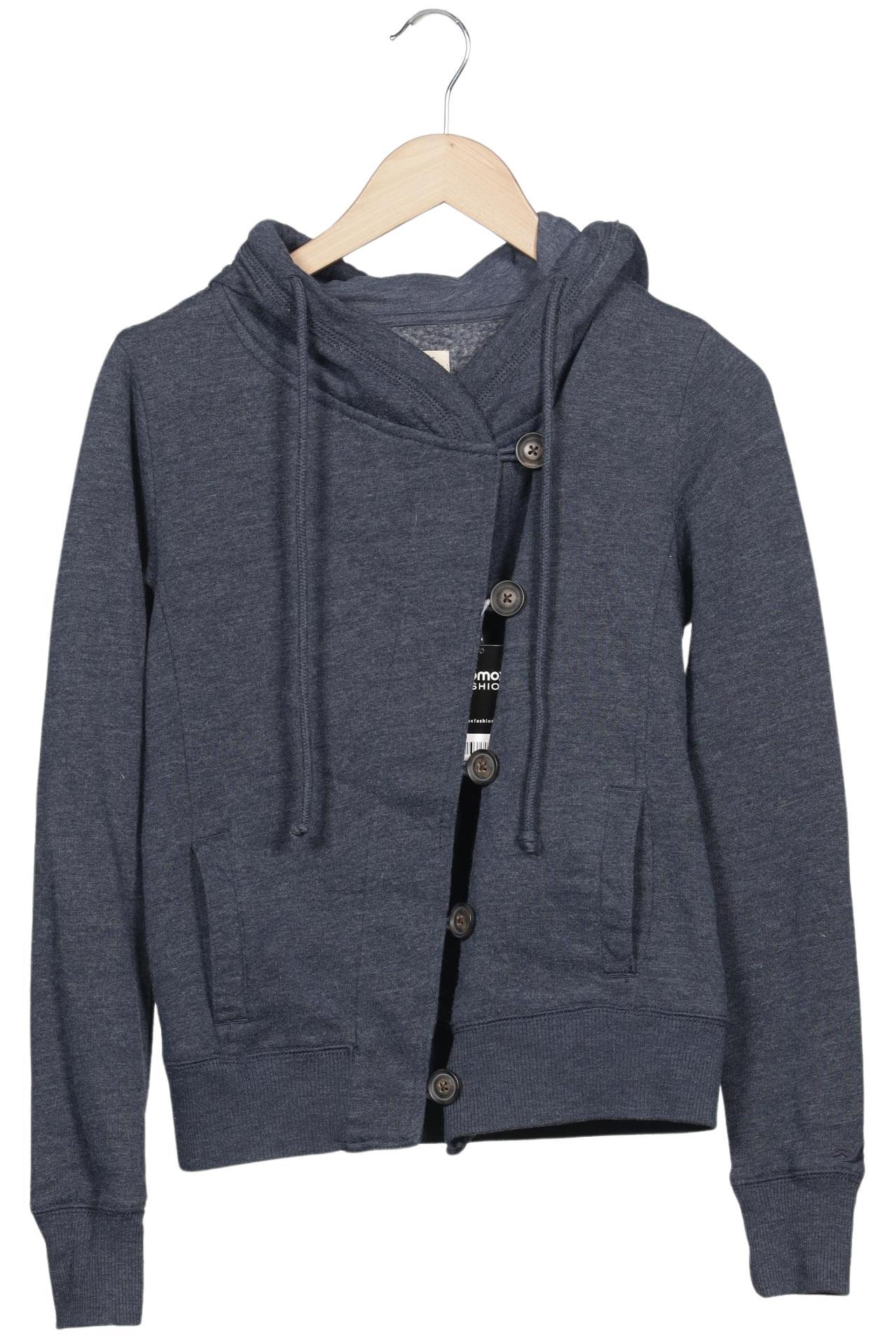 

Hollister Damen Kapuzenpullover, blau, Gr. 36