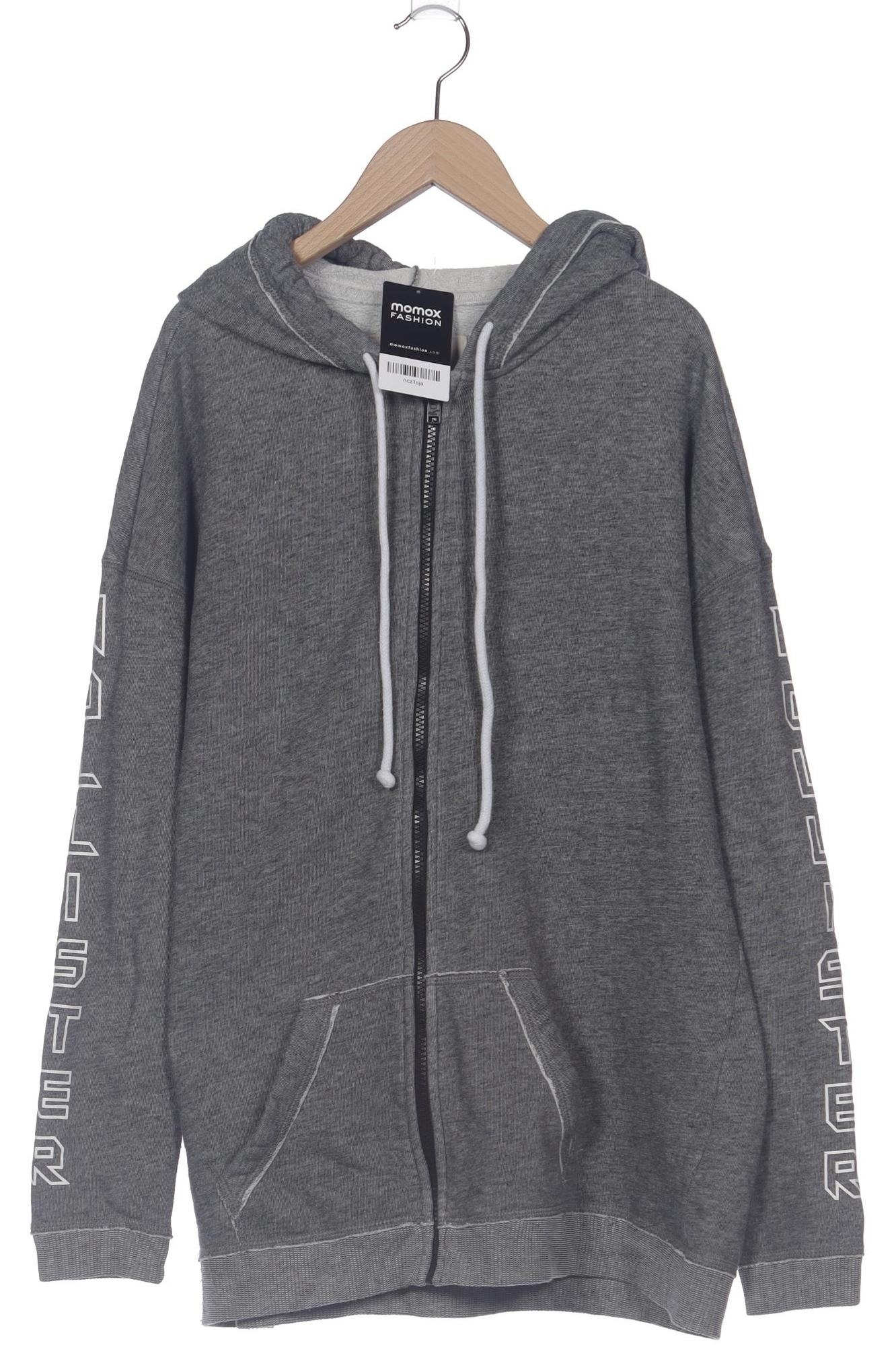 

Hollister Damen Kapuzenpullover, grau, Gr. 38