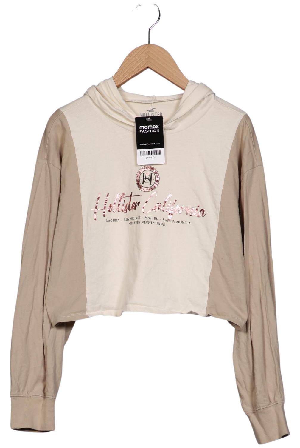 

Hollister Damen Kapuzenpullover, cremeweiß, Gr. 36