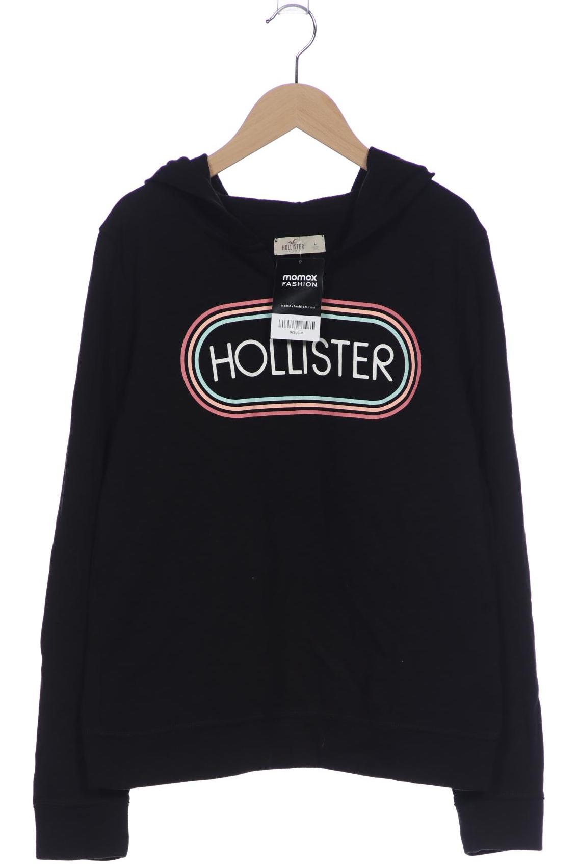 

Hollister Damen Kapuzenpullover, schwarz, Gr. 42