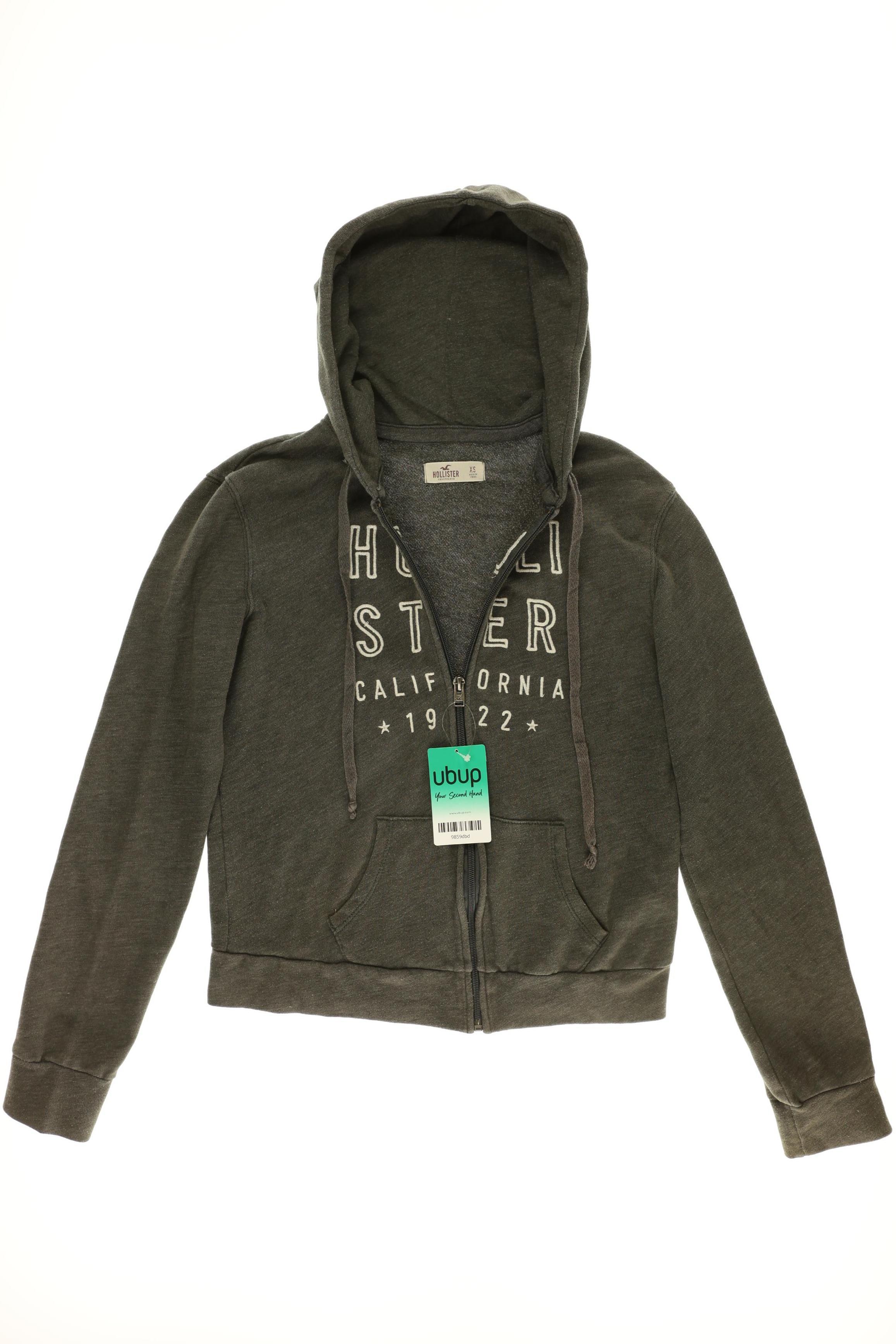 

Hollister Damen Kapuzenpullover, grau, Gr. 34