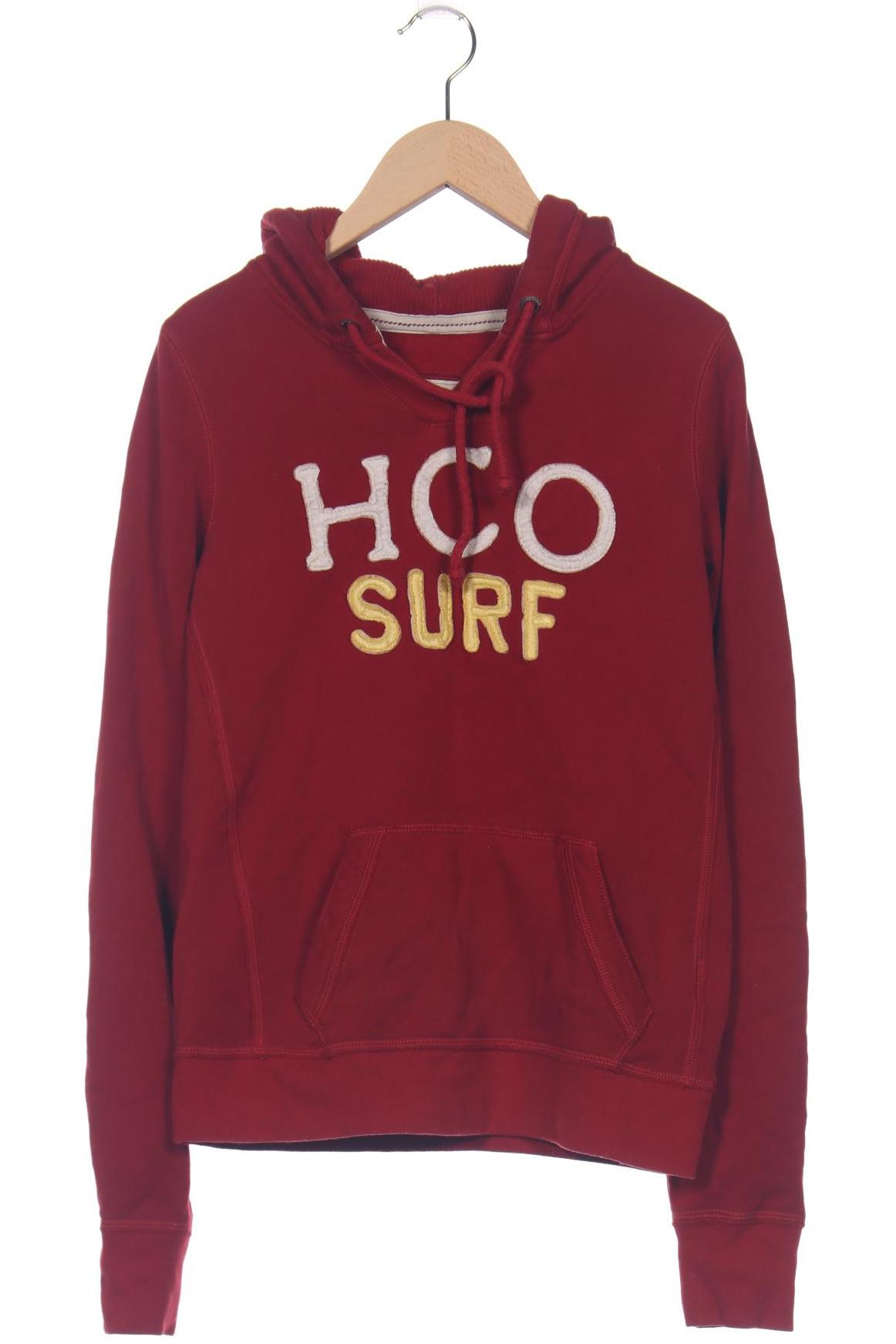 

Hollister Damen Kapuzenpullover, bordeaux, Gr. 38