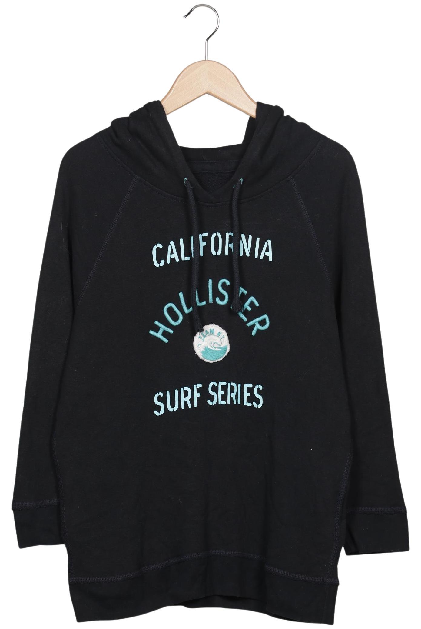 

Hollister Damen Kapuzenpullover, schwarz, Gr. 38