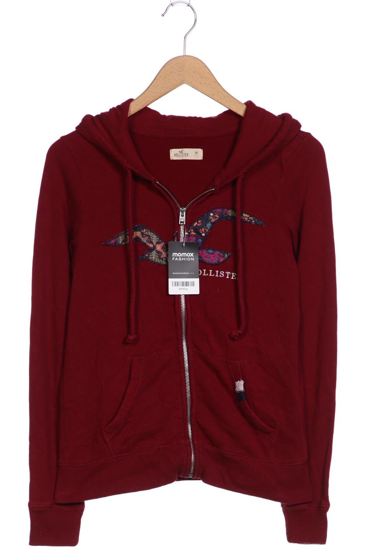 

Hollister Damen Kapuzenpullover, bordeaux, Gr. 38
