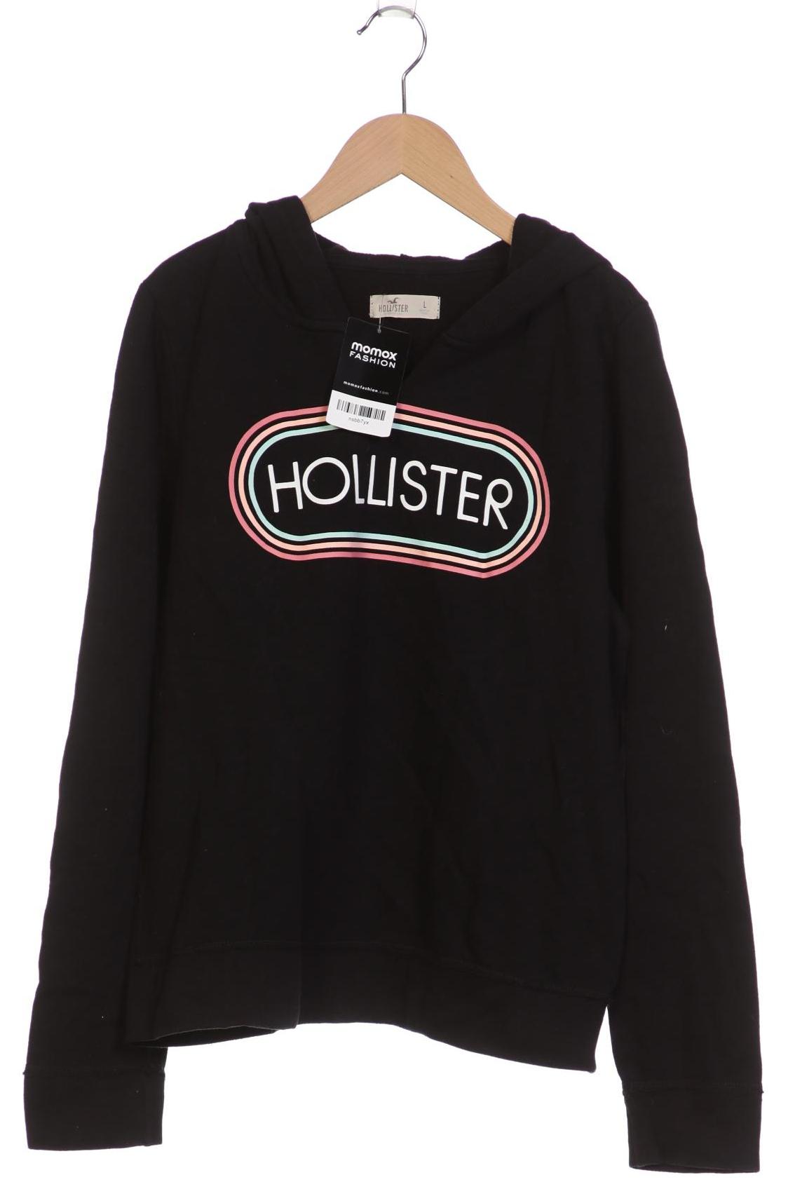 

Hollister Damen Kapuzenpullover, schwarz, Gr. 42