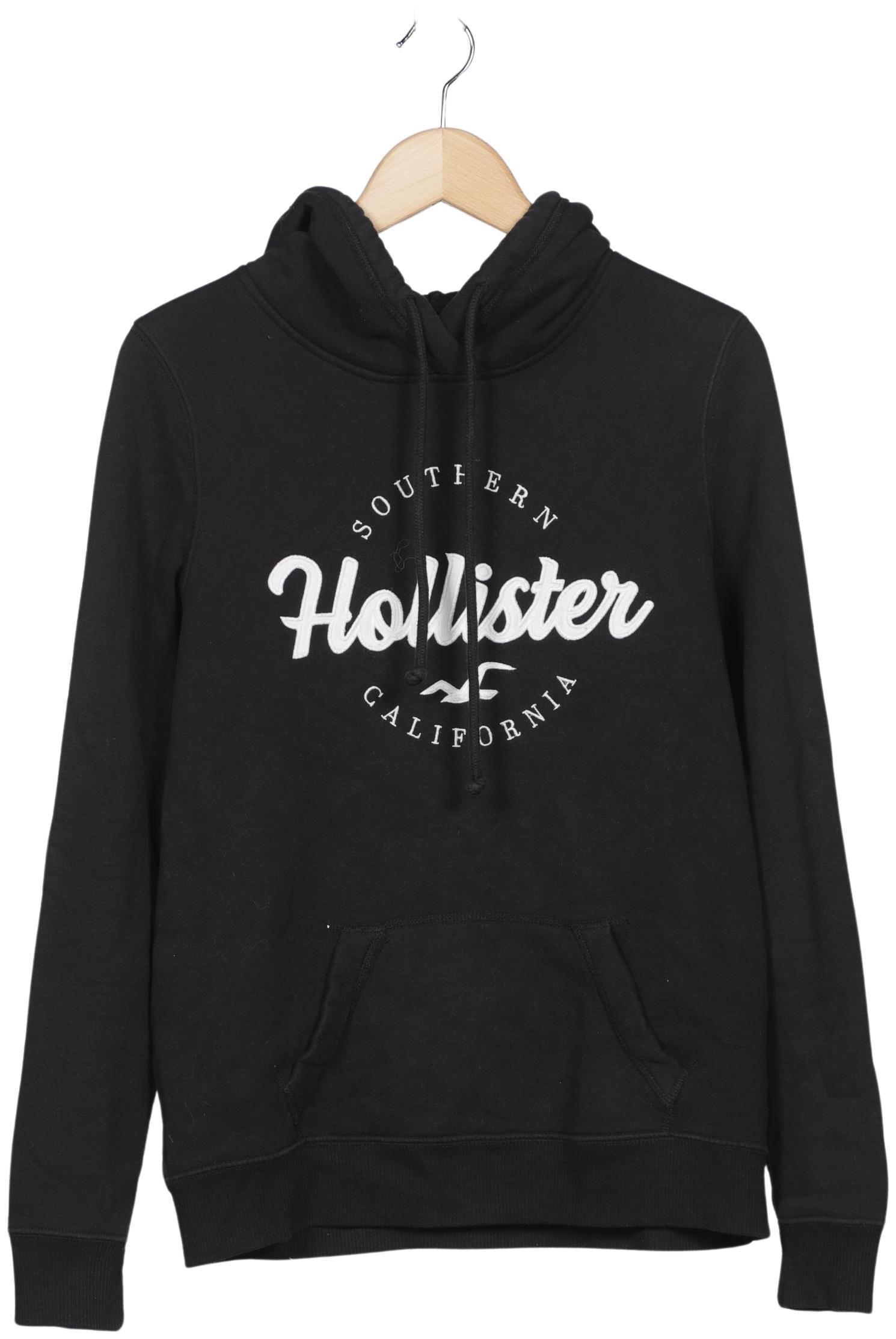 

Hollister Damen Kapuzenpullover, schwarz, Gr. 38