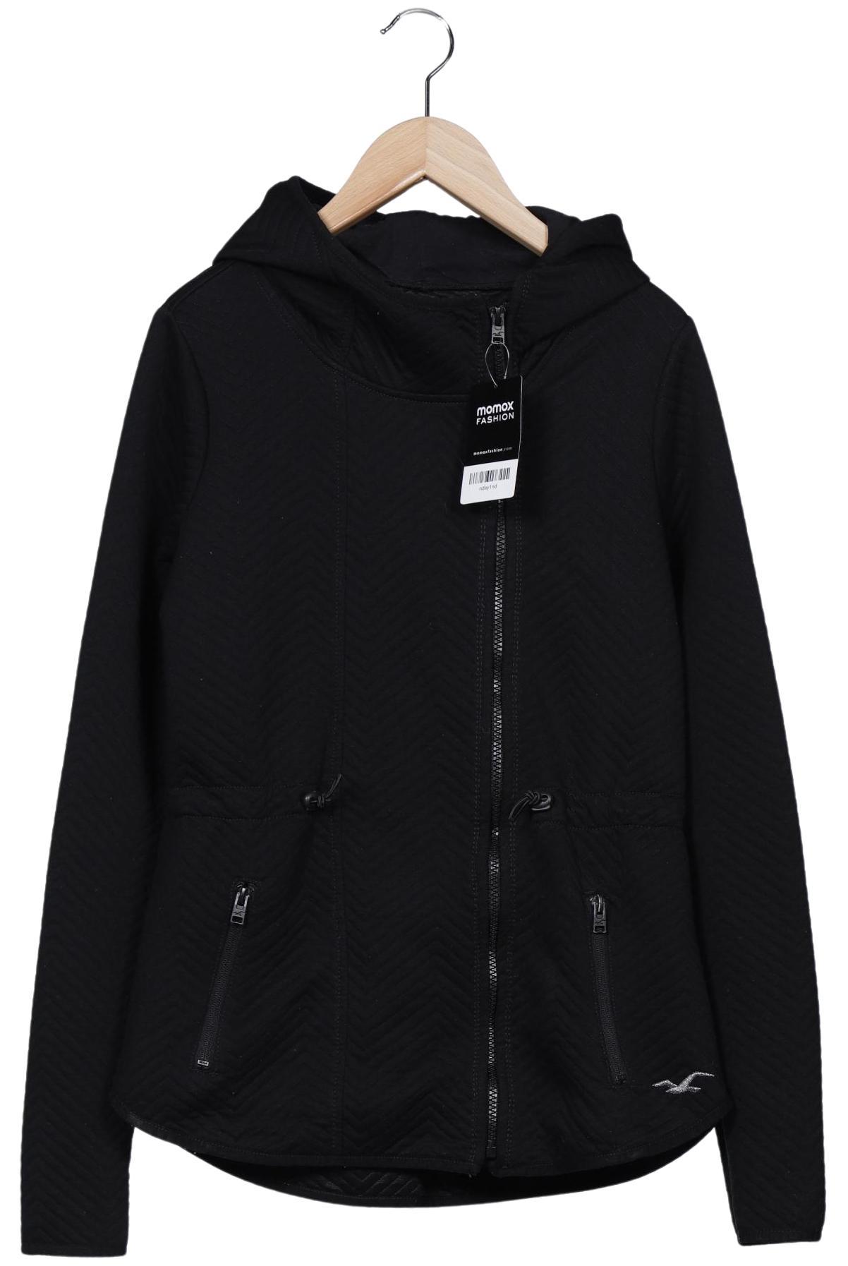 

Hollister Damen Kapuzenpullover, schwarz, Gr. 38