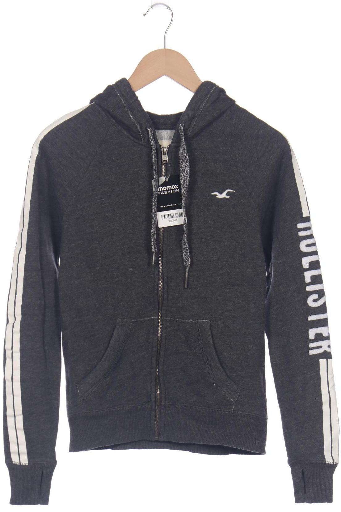 

Hollister Damen Kapuzenpullover, grau, Gr. 34