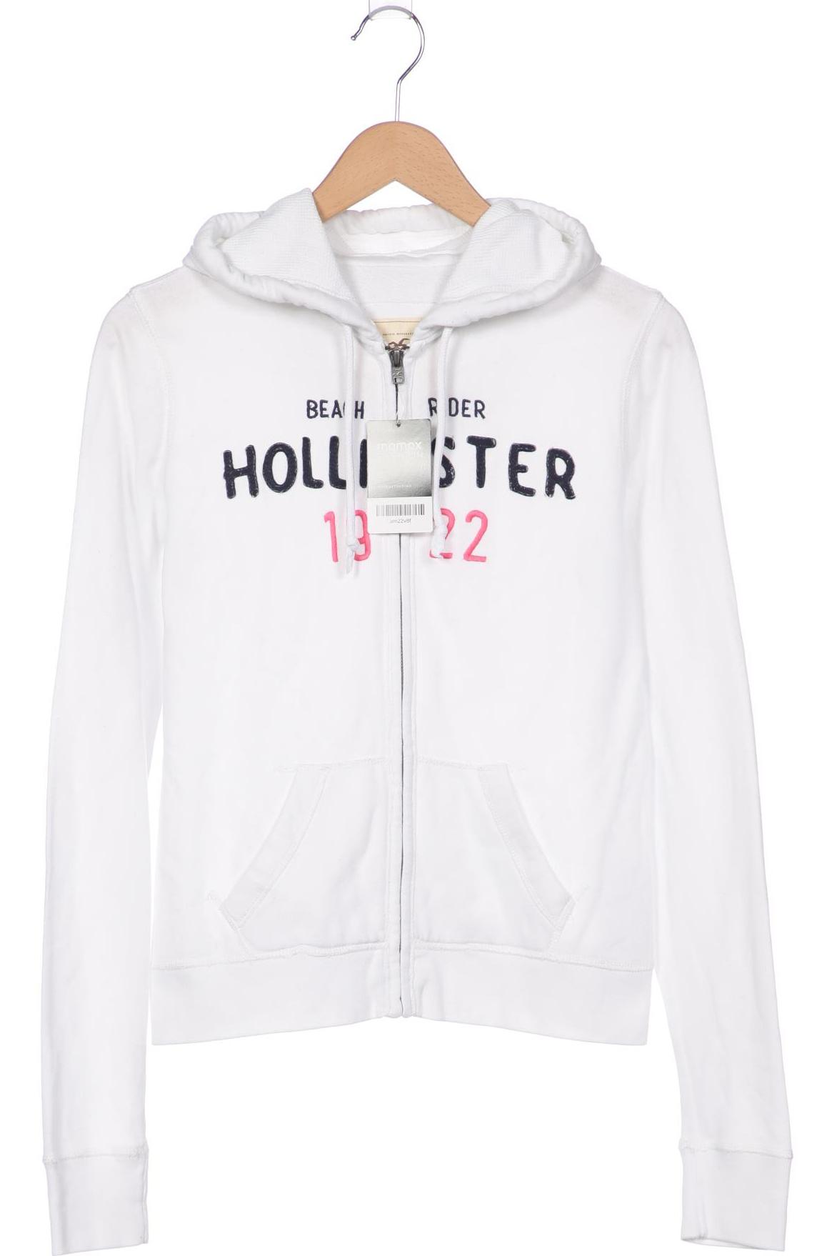 

Hollister Damen Kapuzenpullover, weiß, Gr. 38