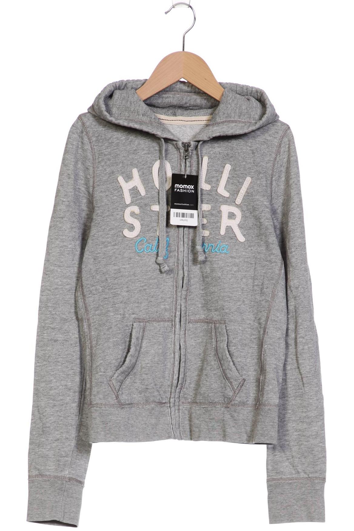 

Hollister Damen Kapuzenpullover, grau, Gr. 38