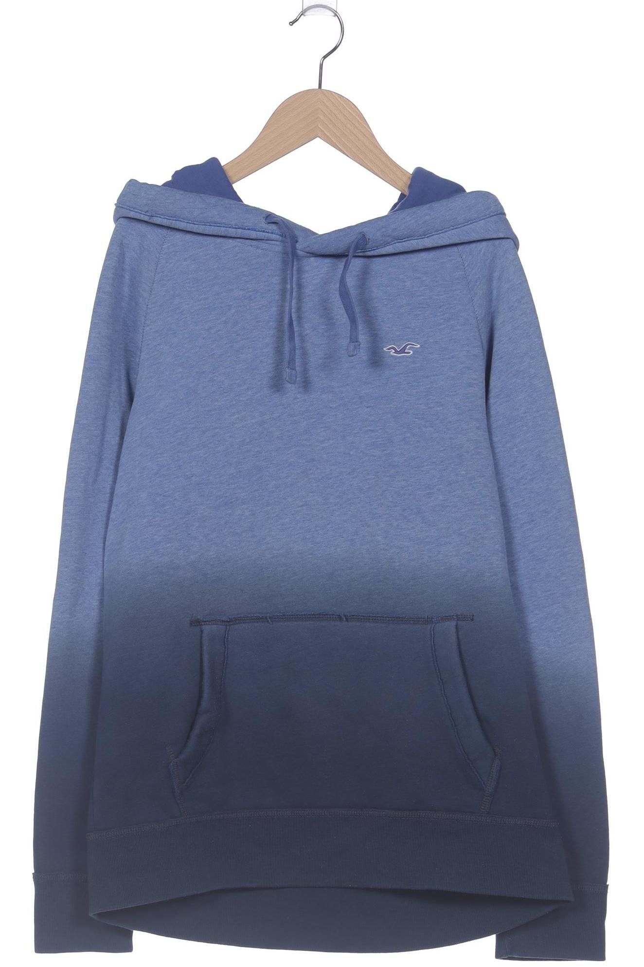

Hollister Damen Kapuzenpullover, blau, Gr. 38