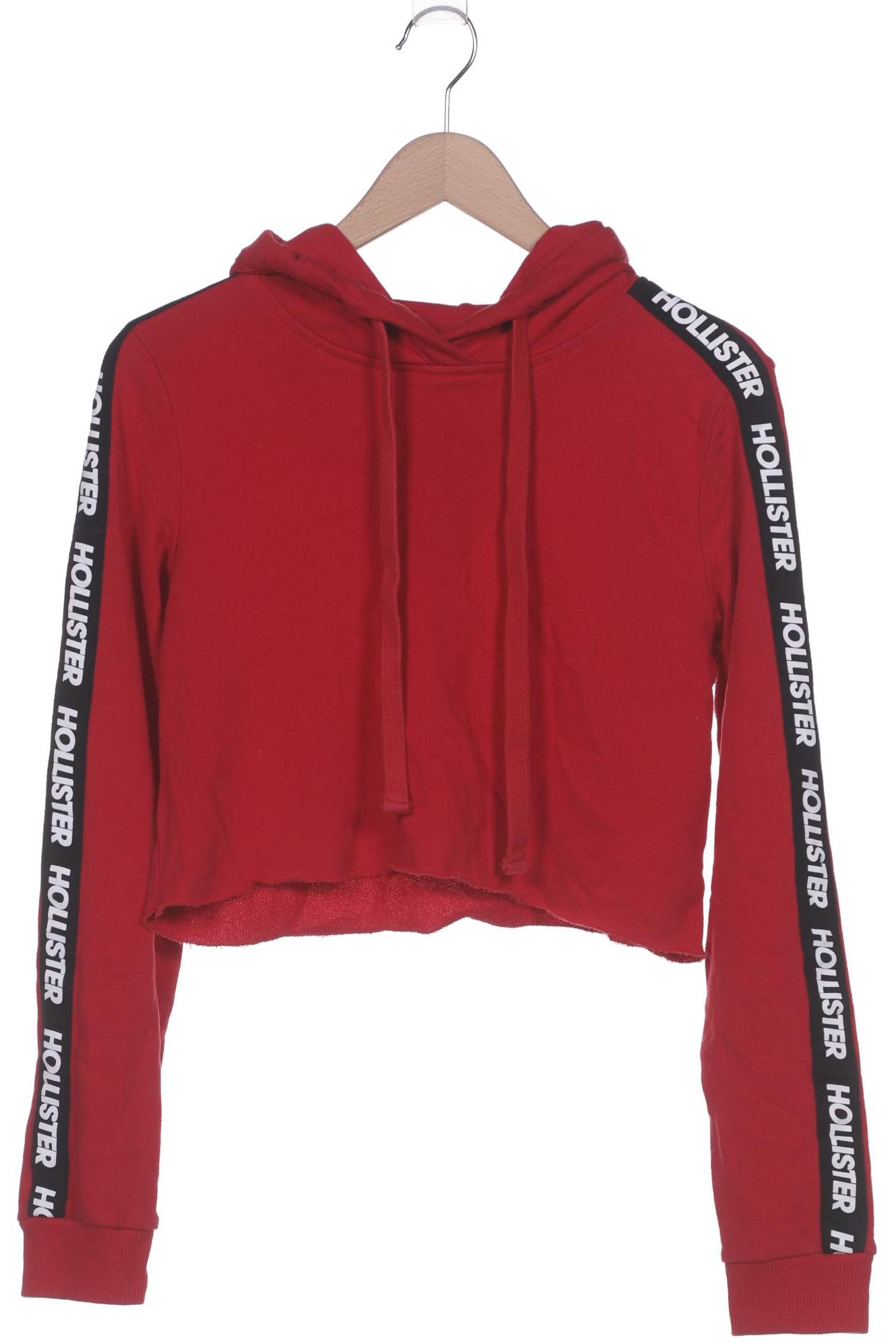 

Hollister Damen Kapuzenpullover, rot, Gr. 38