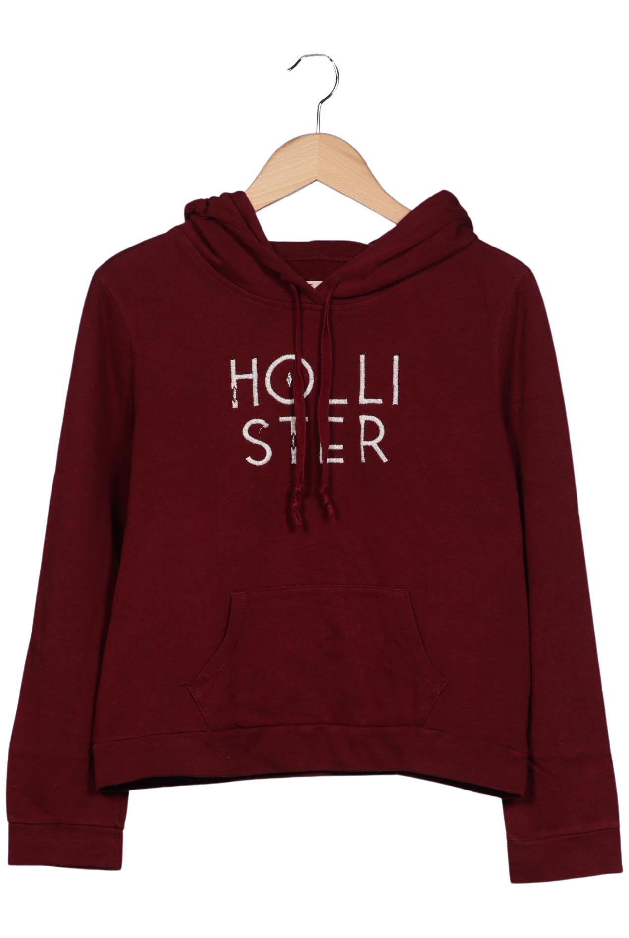 

Hollister Damen Kapuzenpullover, bordeaux, Gr. 42