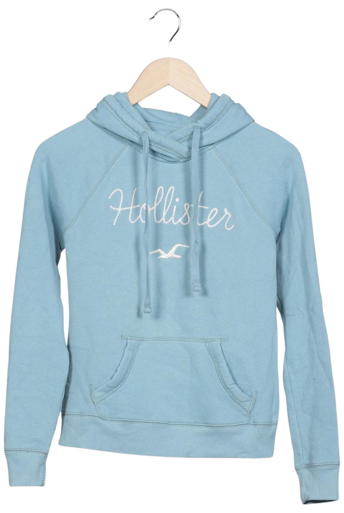 

Hollister Damen Kapuzenpullover, hellblau, Gr. 34