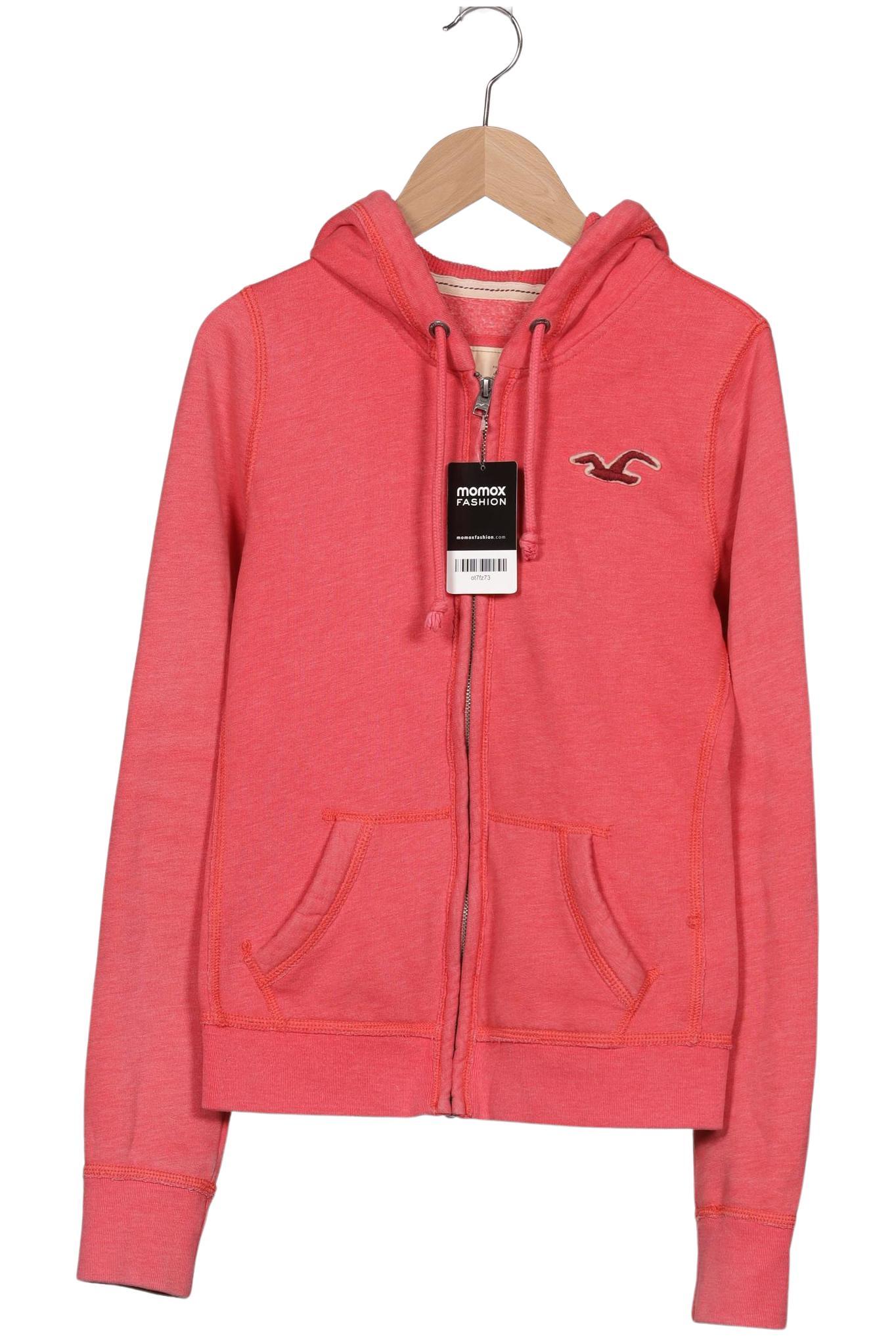 

Hollister Damen Kapuzenpullover, rot, Gr. 36