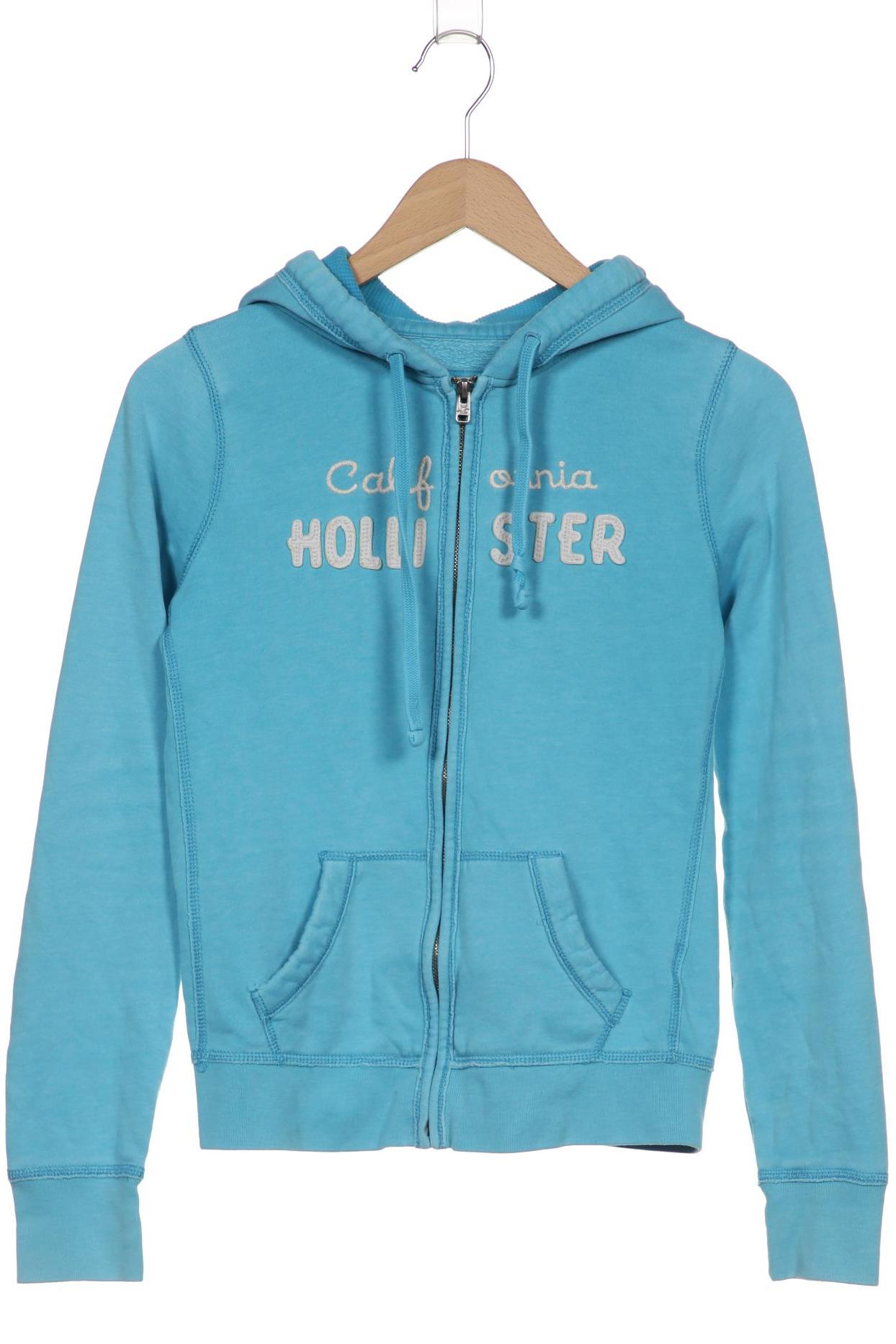

Hollister Damen Kapuzenpullover, hellblau
