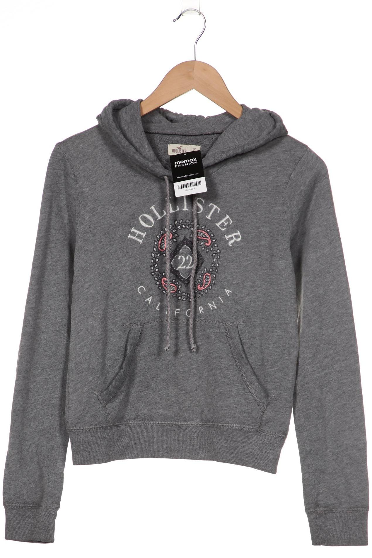 

Hollister Damen Kapuzenpullover, grau