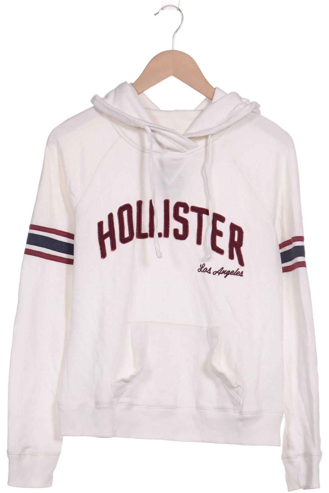 

Hollister Damen Kapuzenpullover, cremeweiß, Gr. 38