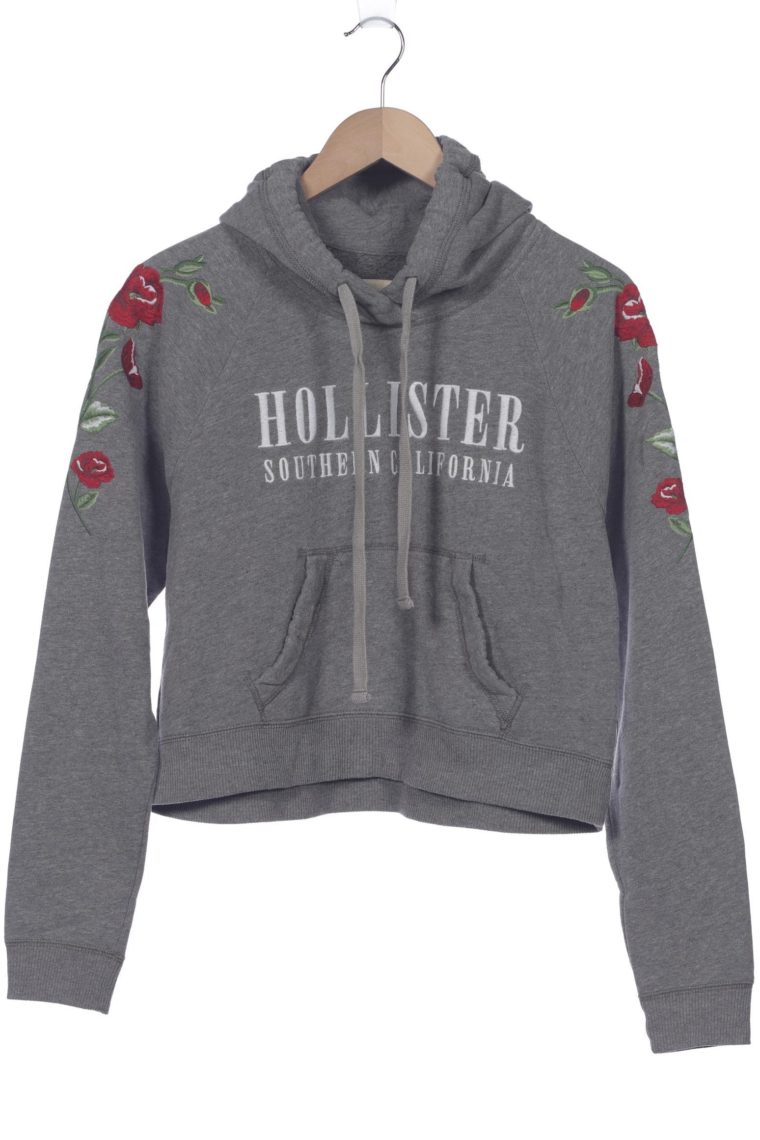 

Hollister Damen Kapuzenpullover, grau