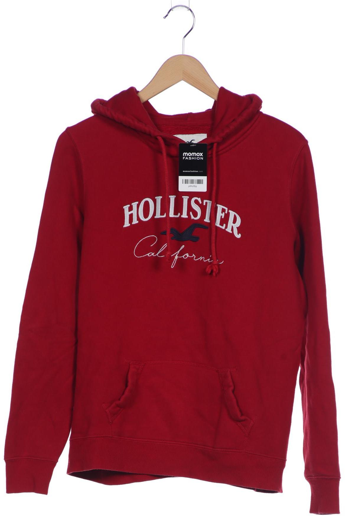 

Hollister Damen Kapuzenpullover, rot, Gr. 42
