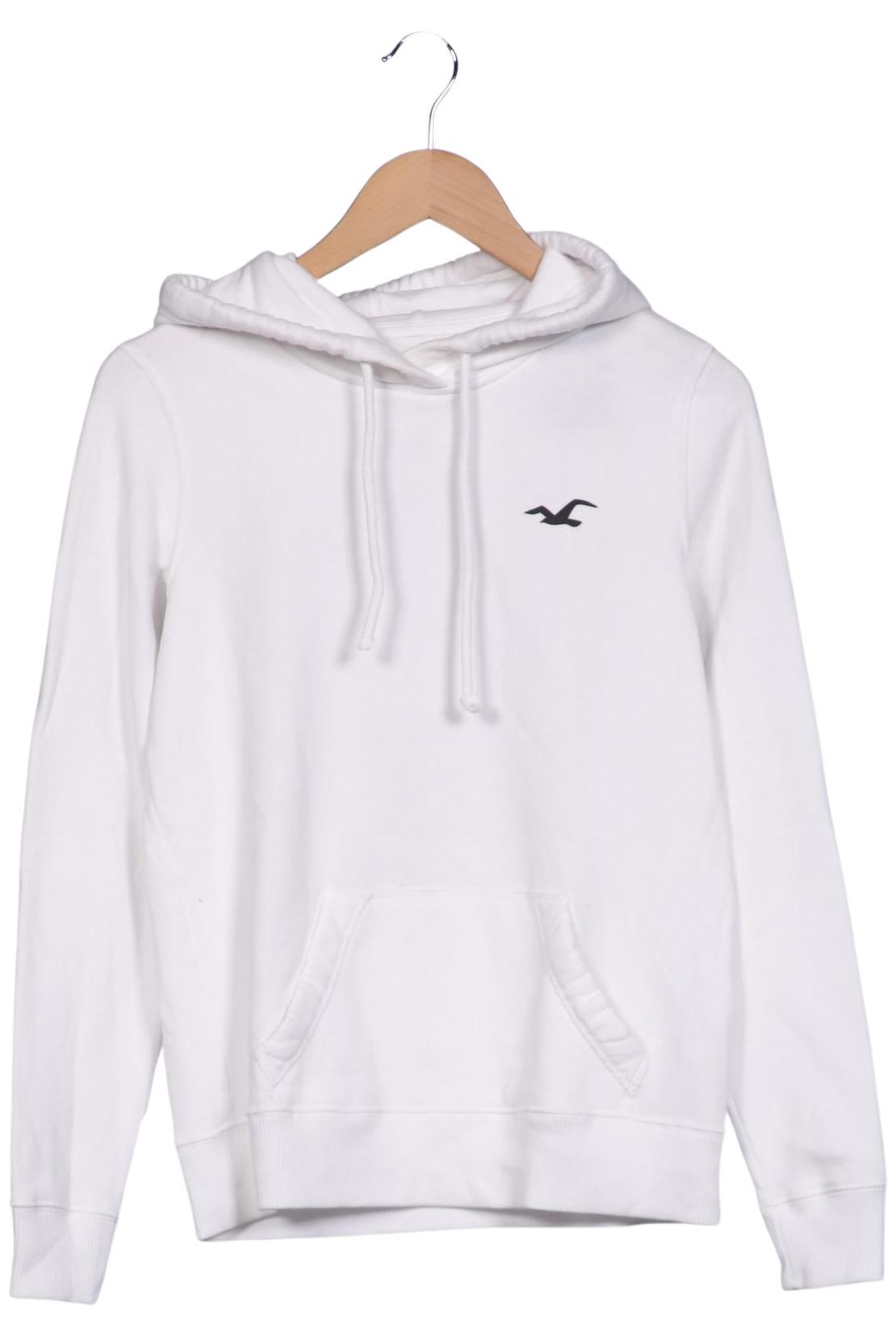 

Hollister Damen Kapuzenpullover, weiß, Gr. 34