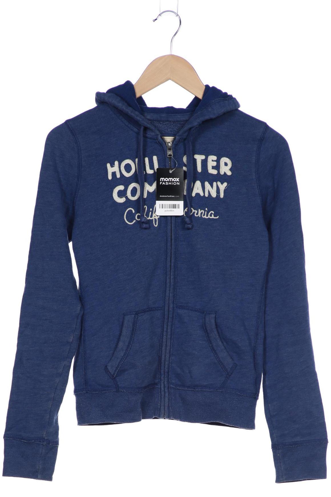 

Hollister Damen Kapuzenpullover, blau, Gr. 38