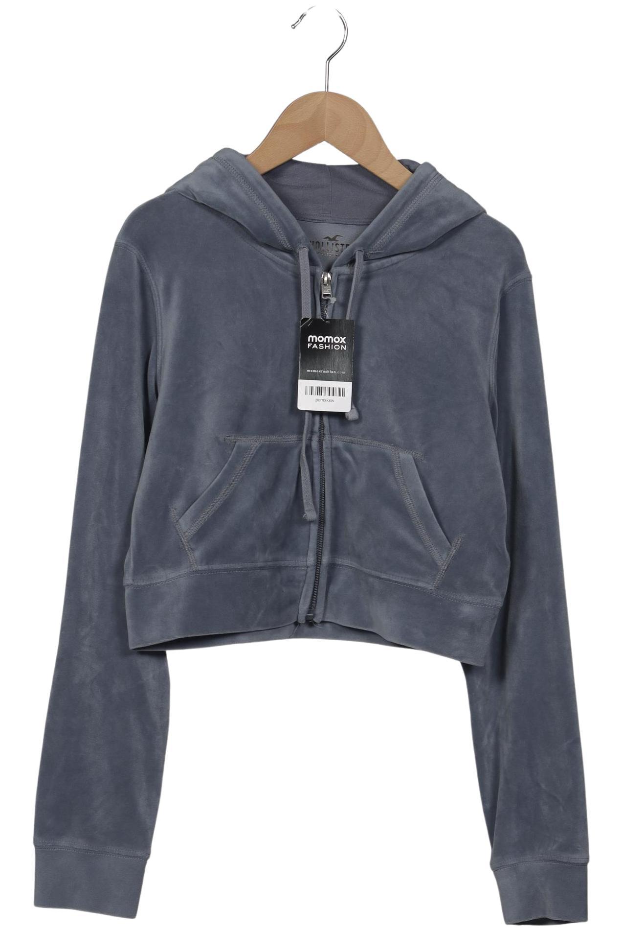 

Hollister Damen Kapuzenpullover, grau, Gr. 36