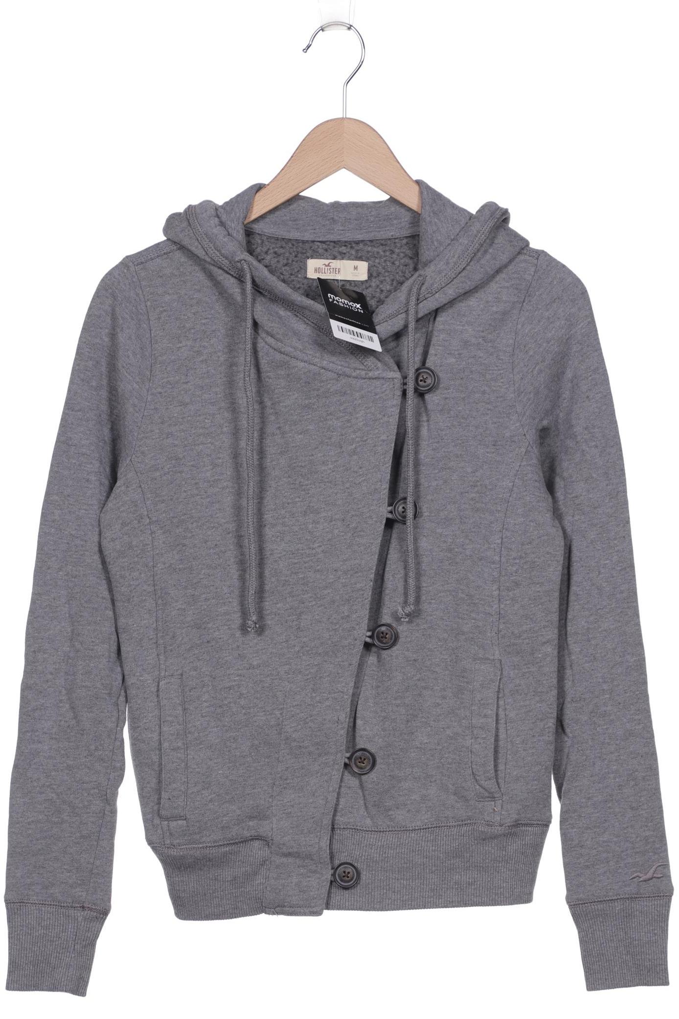 

Hollister Damen Kapuzenpullover, grau, Gr. 38