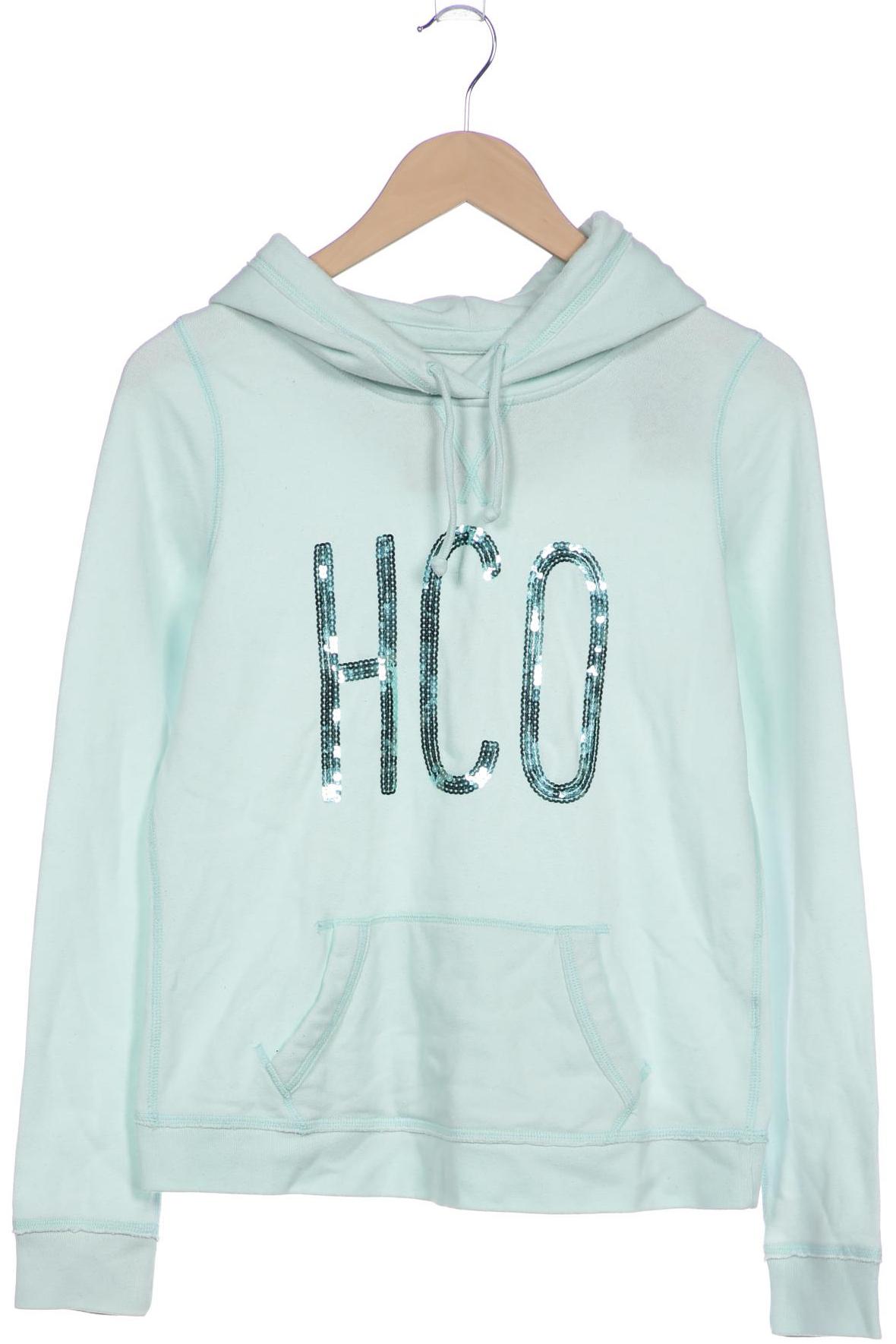 

Hollister Damen Kapuzenpullover, hellblau, Gr. 42