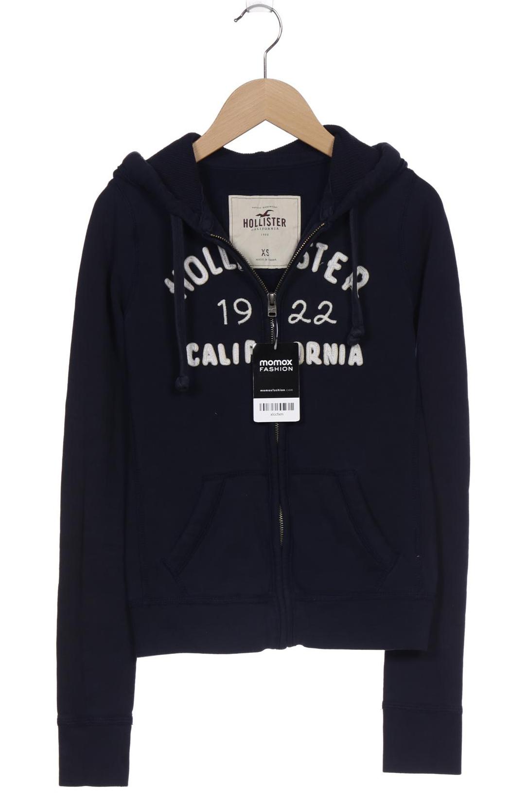 

Hollister Damen Kapuzenpullover, marineblau, Gr. 34