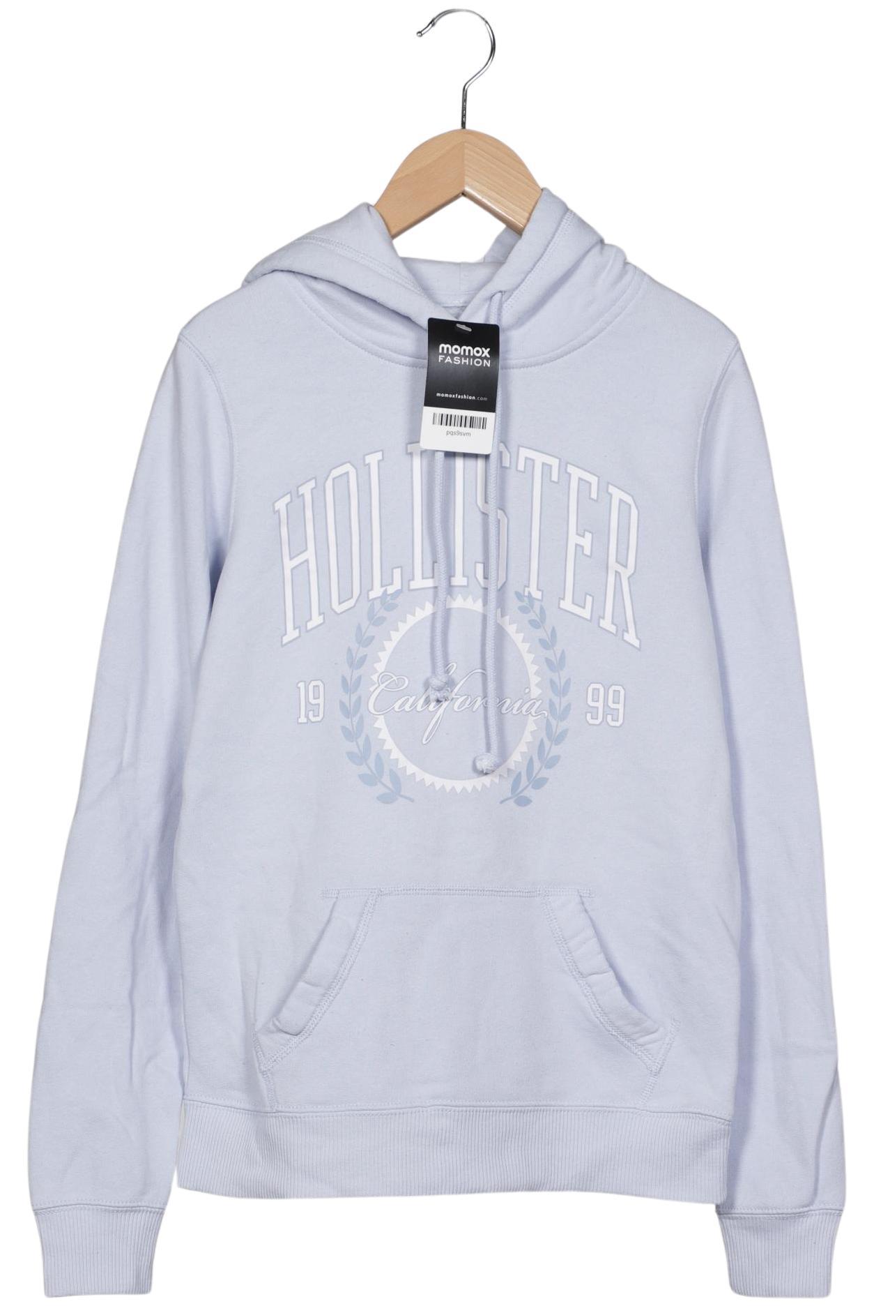 

Hollister Damen Kapuzenpullover, hellblau, Gr. 34