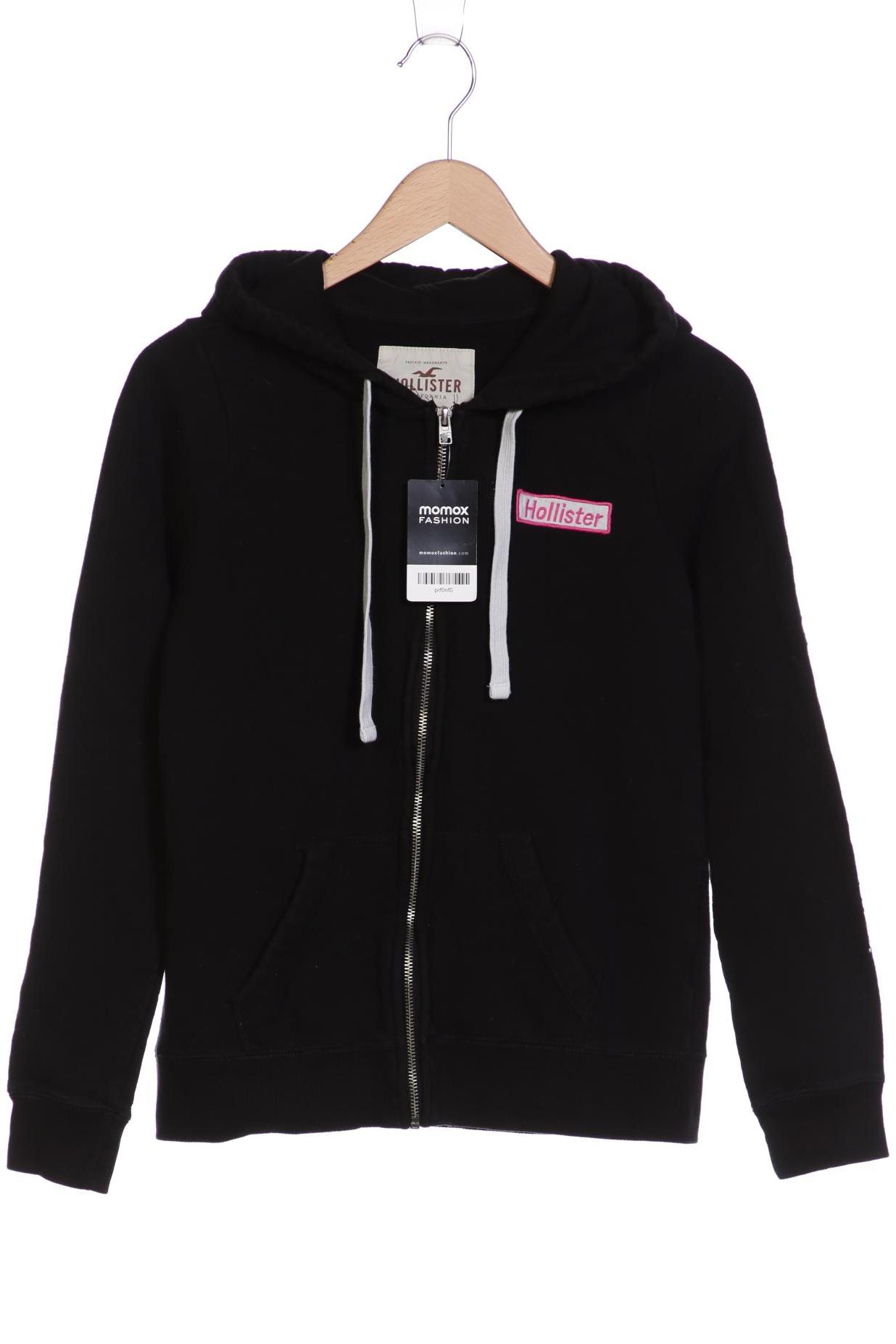 

Hollister Damen Kapuzenpullover, schwarz