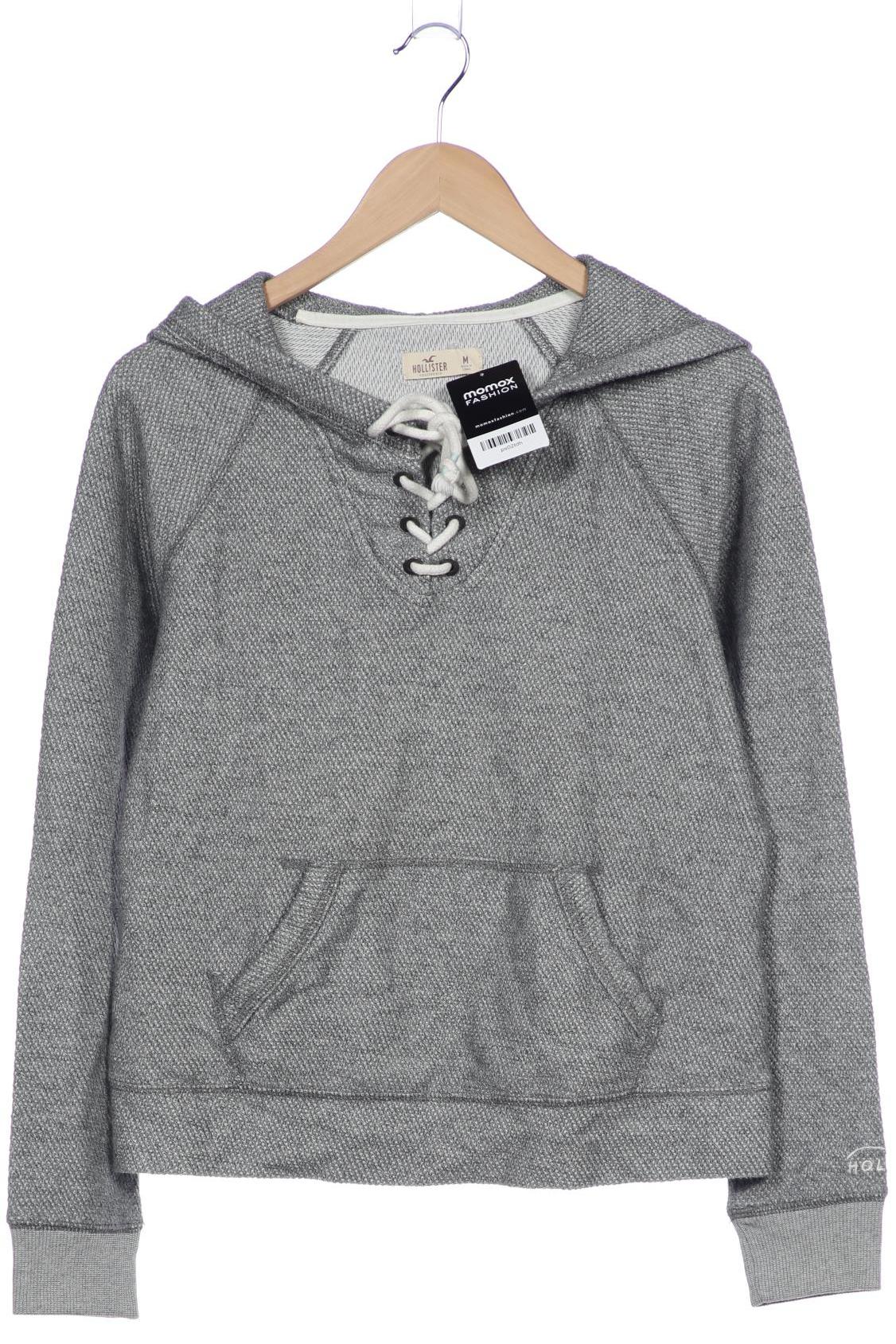 

Hollister Damen Kapuzenpullover, grau, Gr. 38
