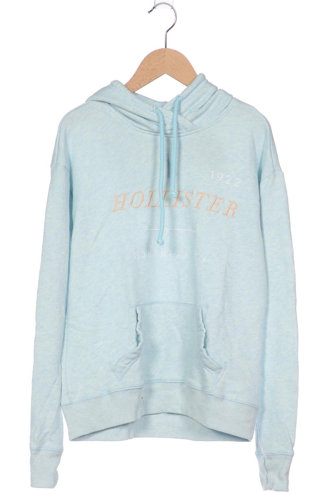 

Hollister Damen Kapuzenpullover, hellblau, Gr. 36