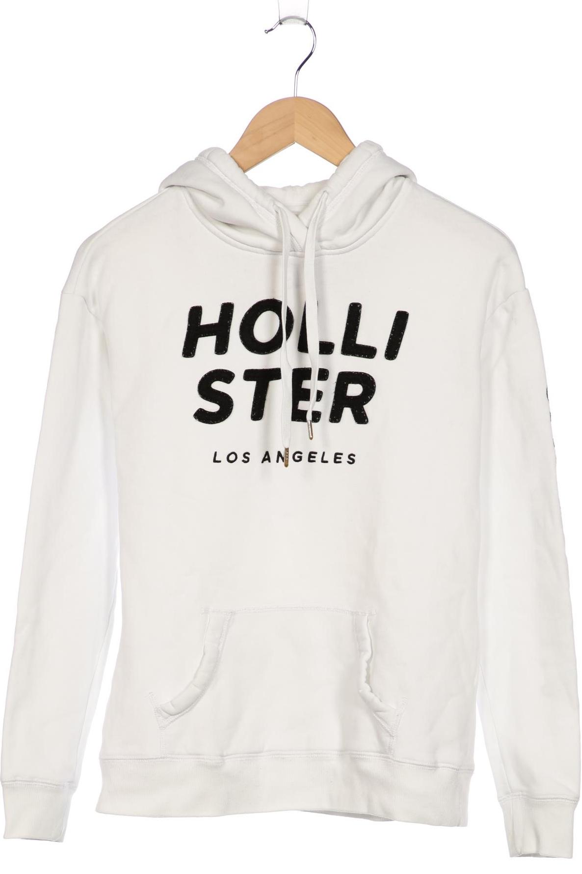 

Hollister Damen Kapuzenpullover, weiß, Gr. 36