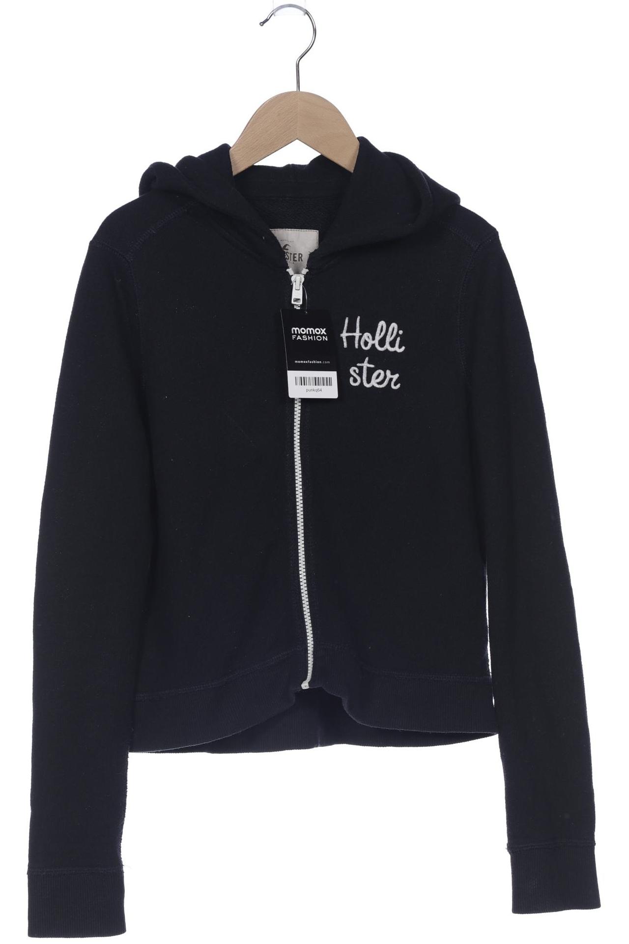 

Hollister Damen Kapuzenpullover, schwarz