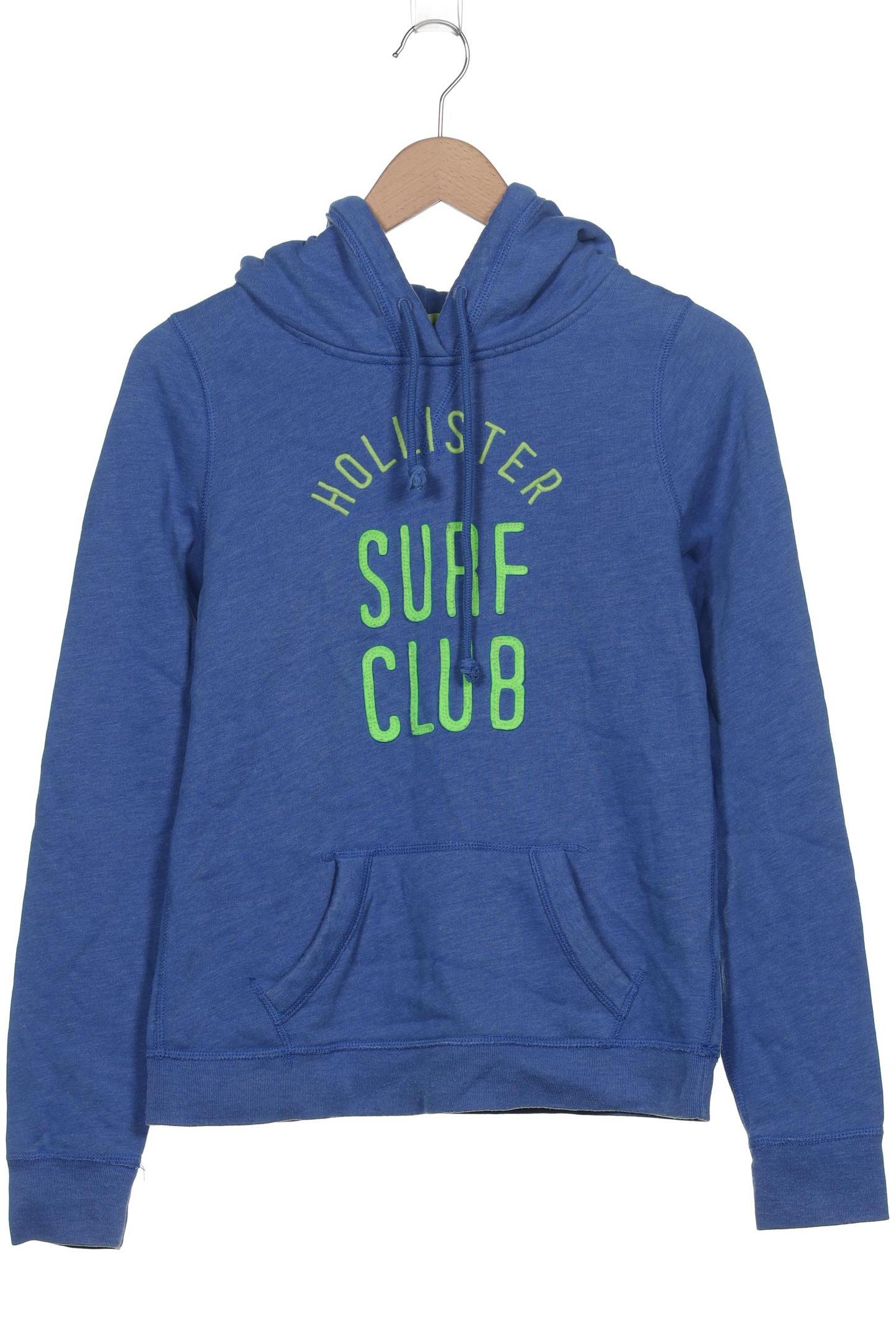 

Hollister Damen Kapuzenpullover, blau, Gr. 38