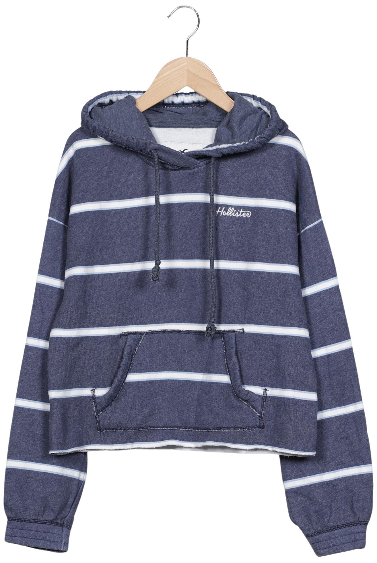 

Hollister Damen Kapuzenpullover, blau, Gr. 36
