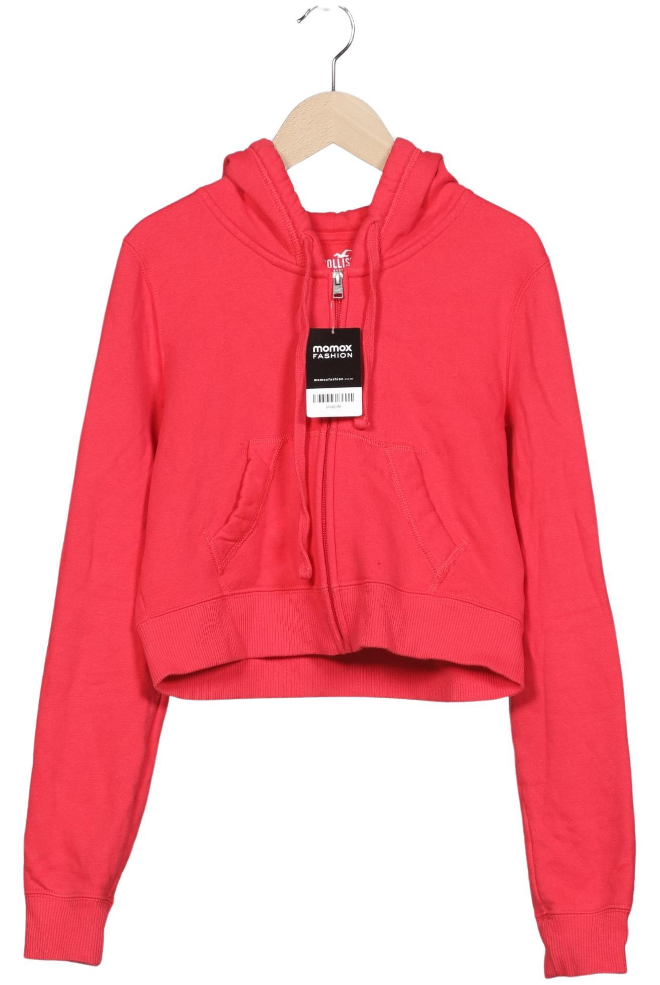 

Hollister Damen Kapuzenpullover, rot, Gr. 38