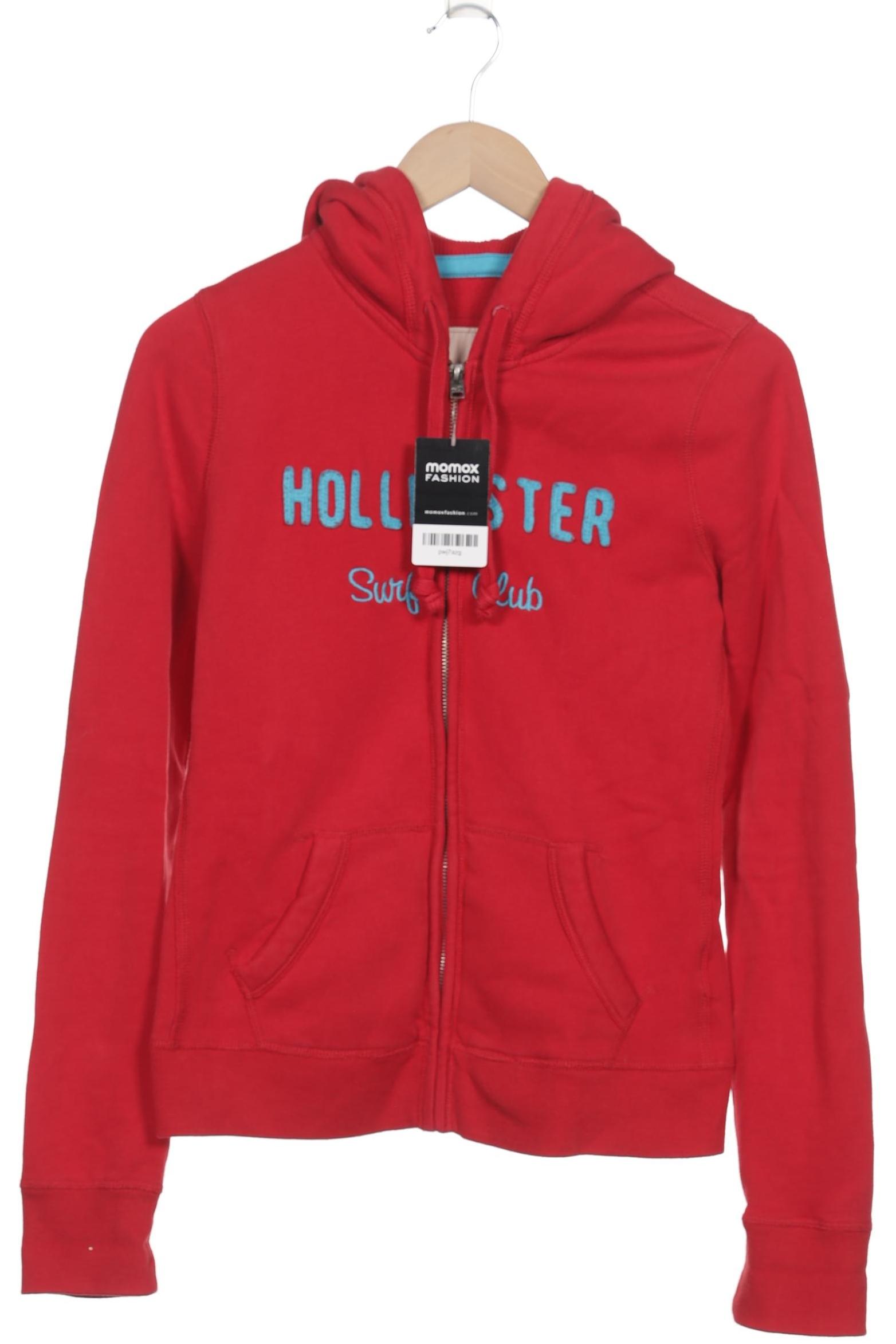 

Hollister Damen Kapuzenpullover, rot, Gr. 42